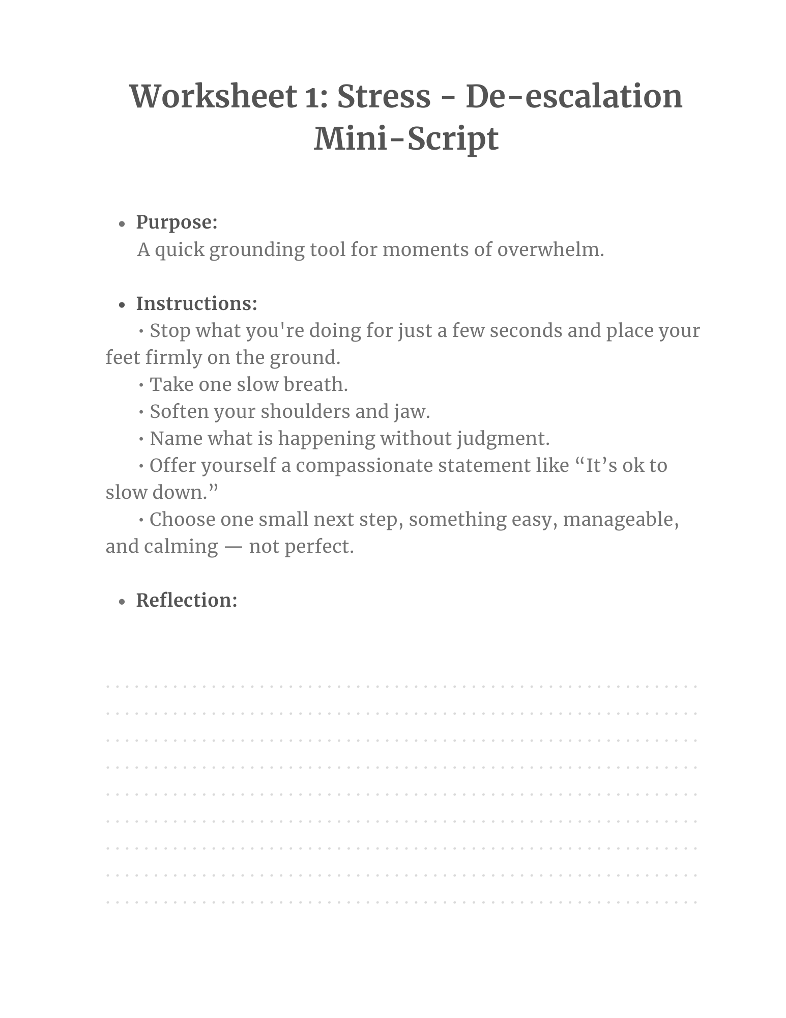 Self-Compassion Reset. A Journaling Toolkit for Parents of Neurodivergent Children