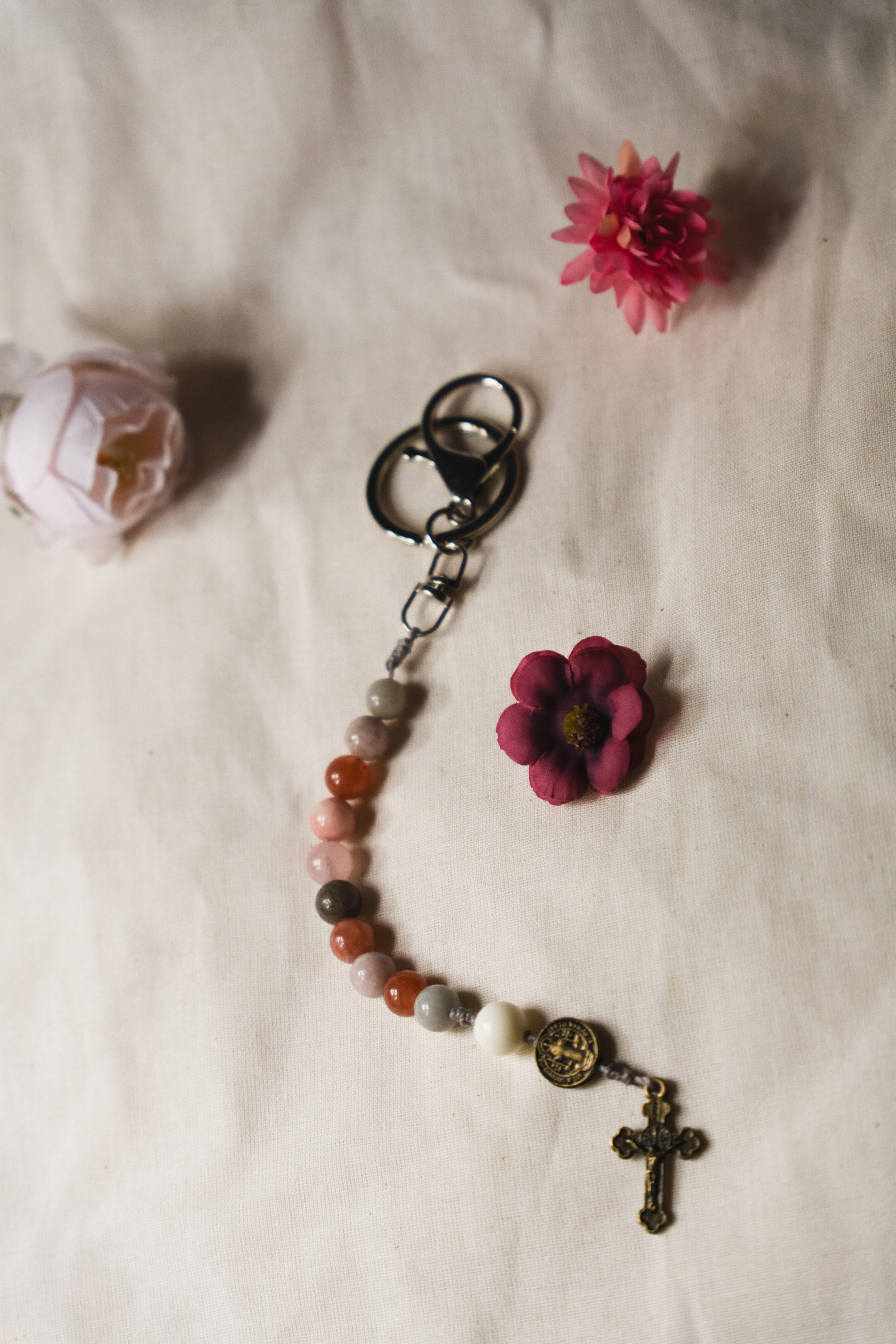 Chaveiro 1 Mistério Rosa de Jade