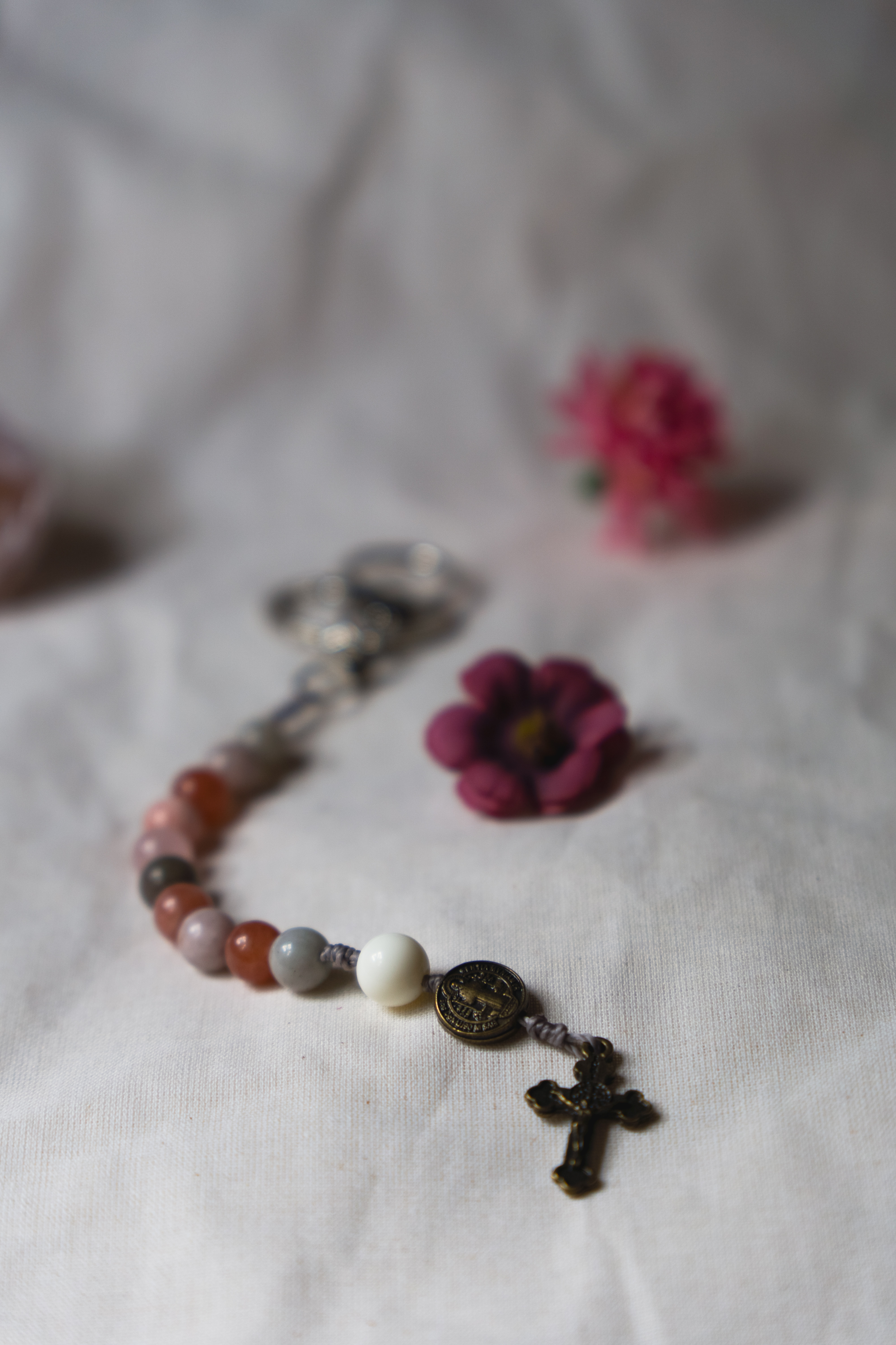 Chaveiro 1 Mistério Rosa de Jade