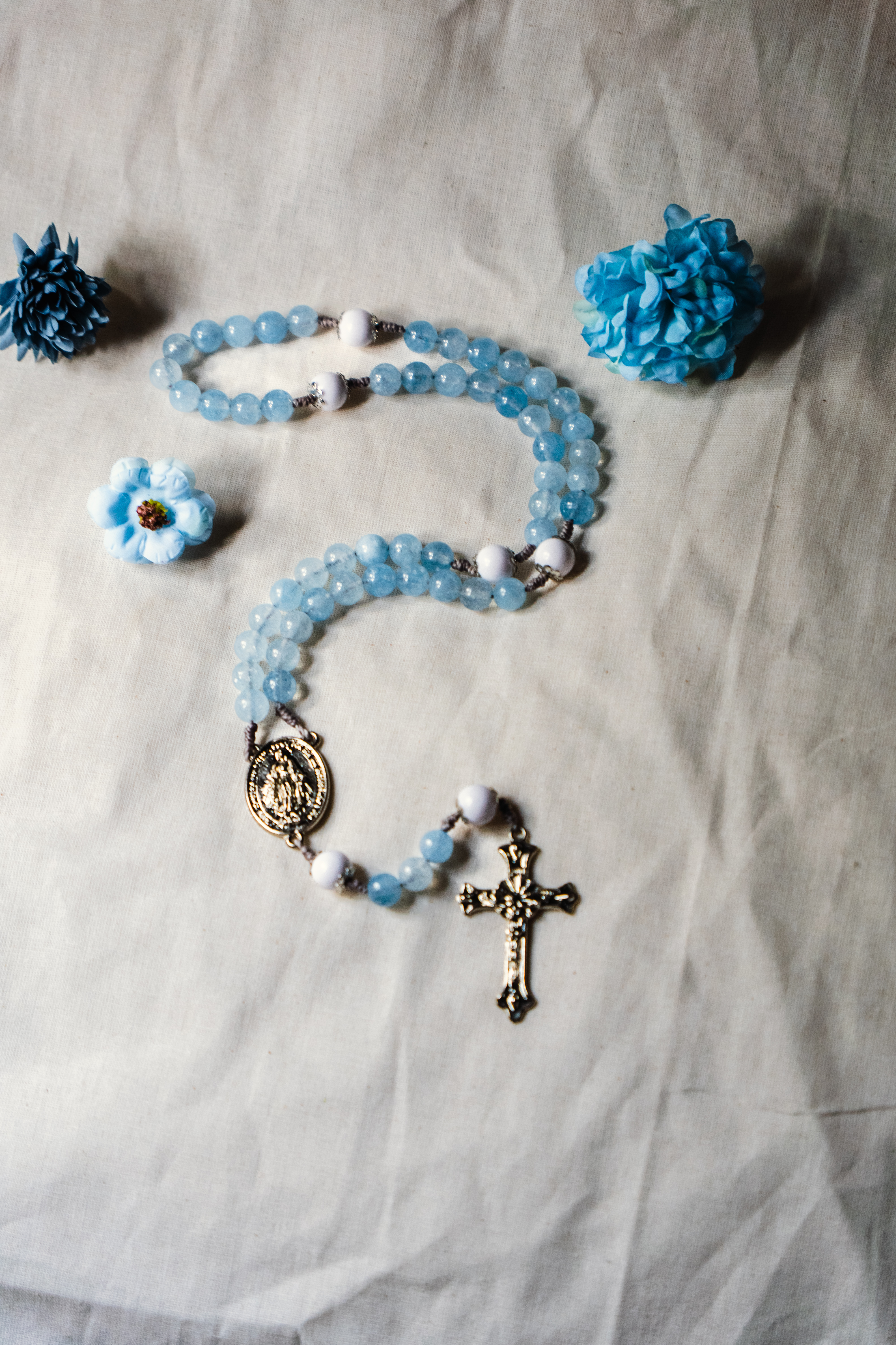 Terço Jasmim Celeste Nossa Senhora das Graças