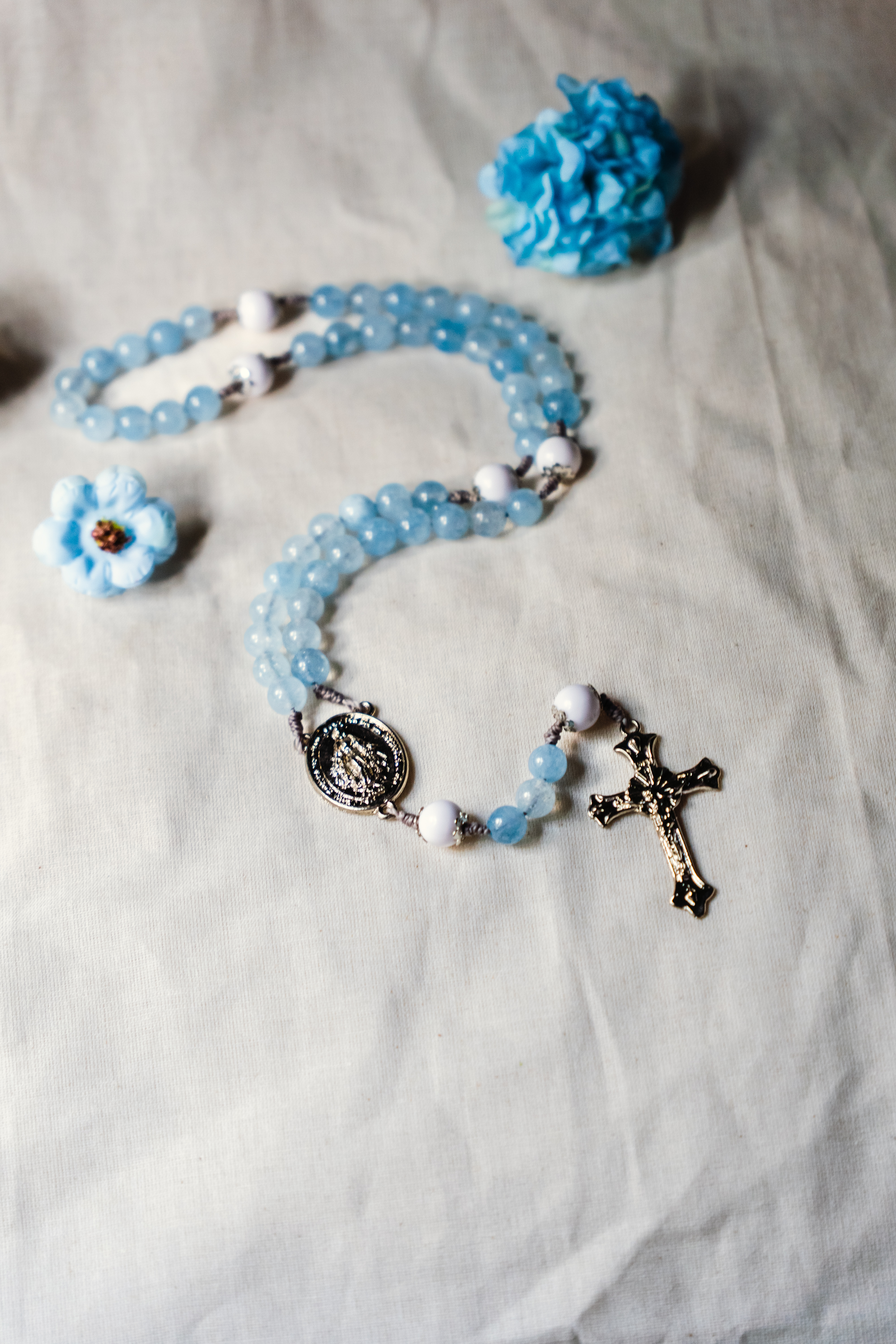 Terço Jasmim Celeste Nossa Senhora das Graças