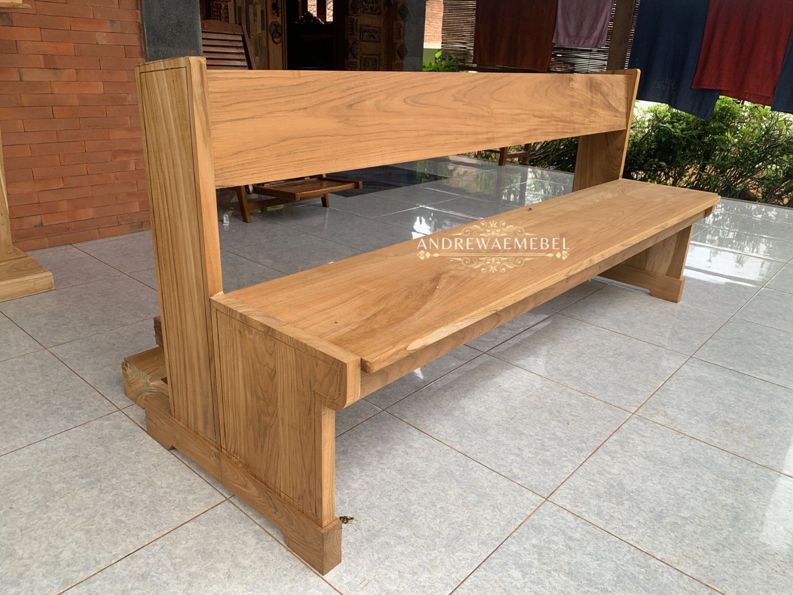 Bangku Gereja Model 3