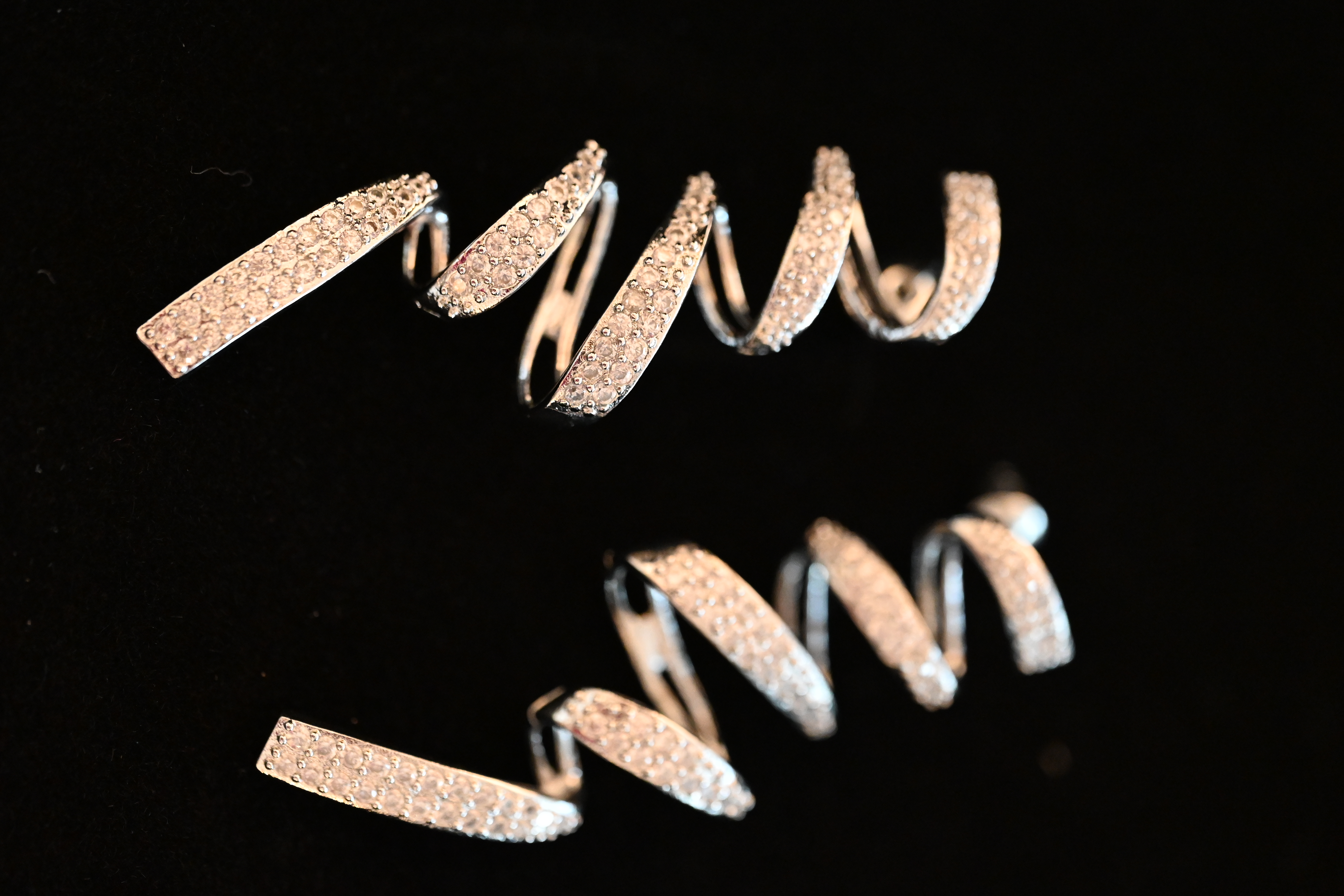 Pendientes cintas de fiesta