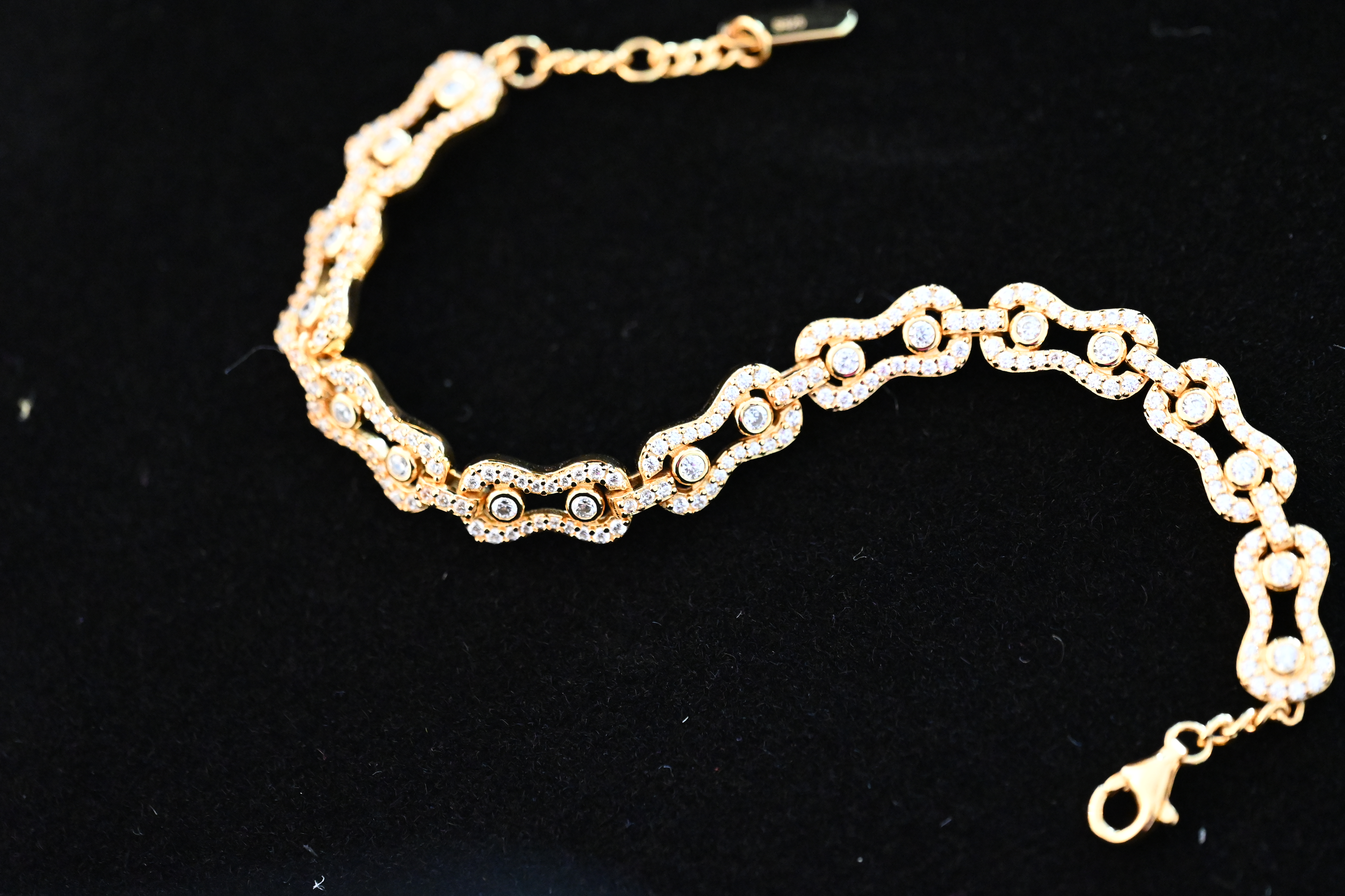 Exclusive Gold-Plated Sterling Silver Bracelet