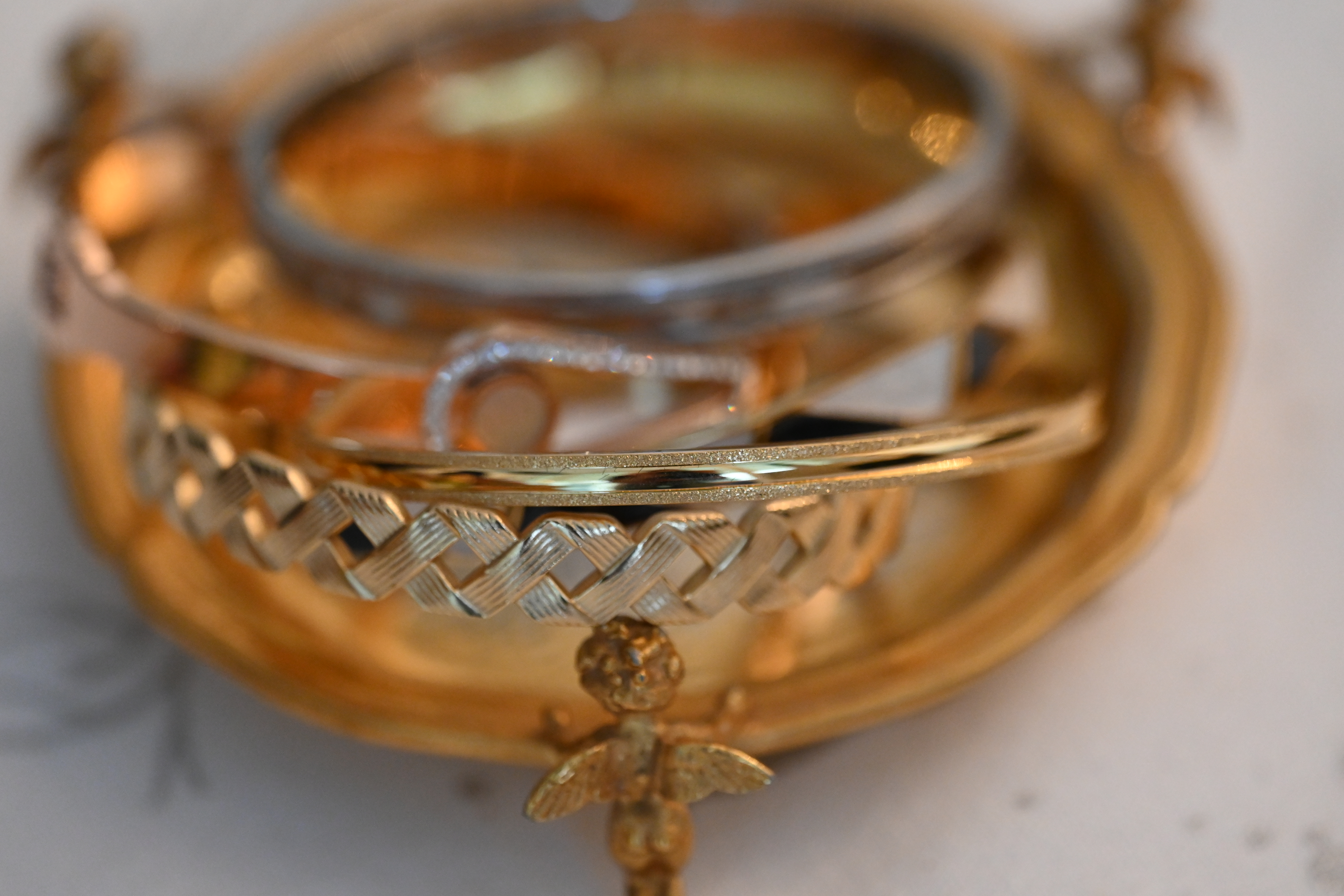 Pink and shiny bracelet