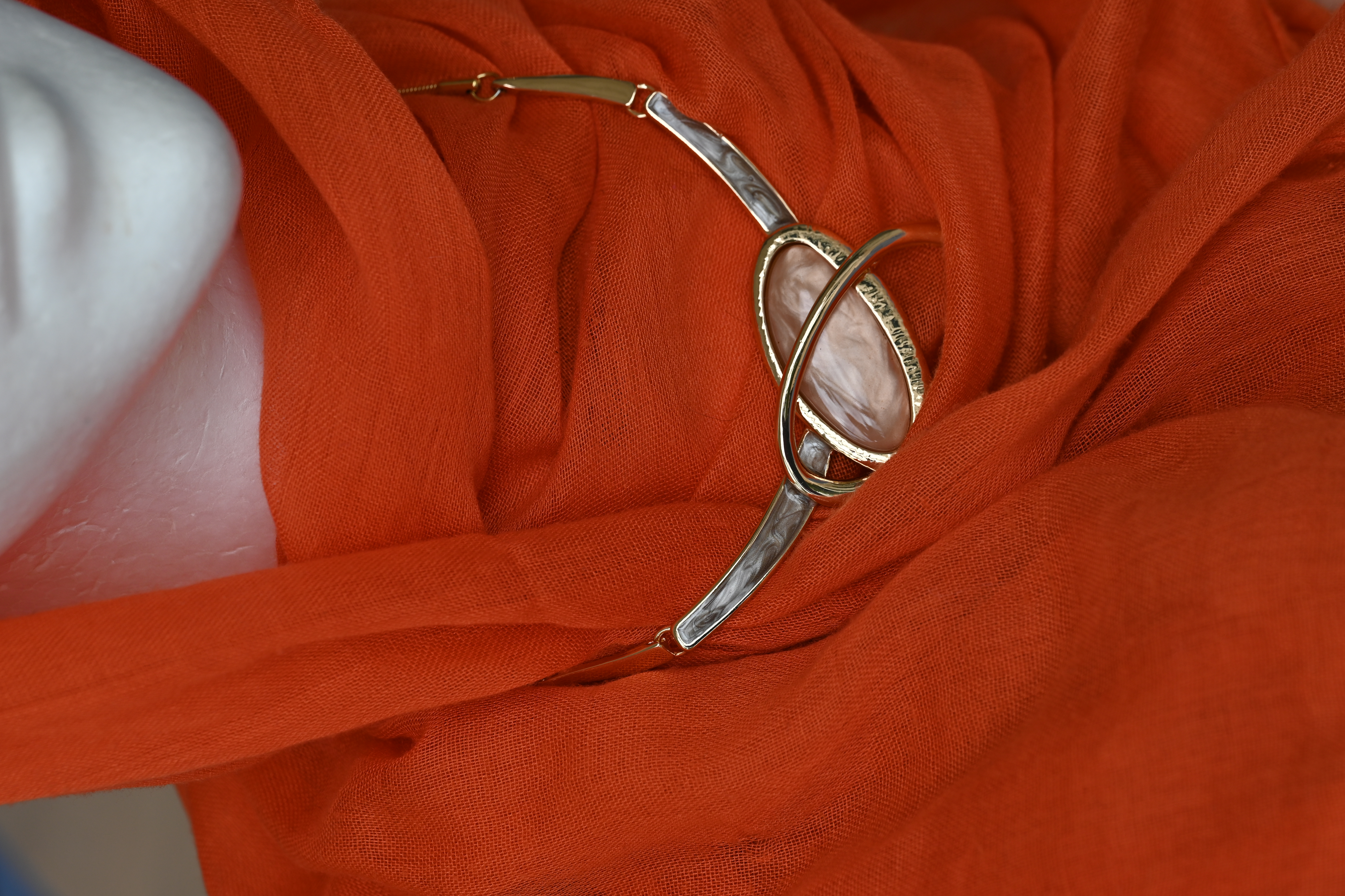 Conjunto bisuteria de piedra rosa