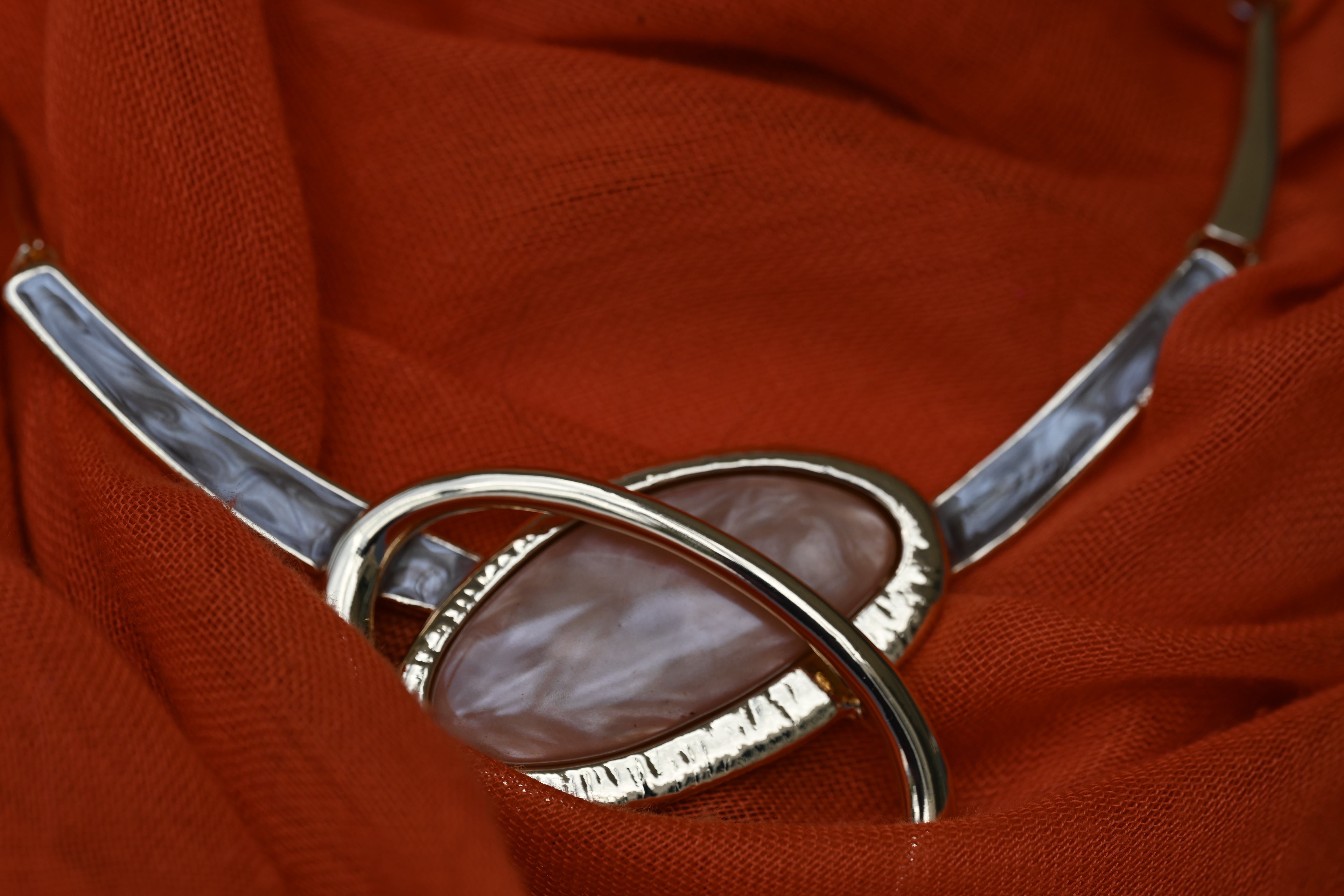 Conjunto bisuteria de piedra rosa