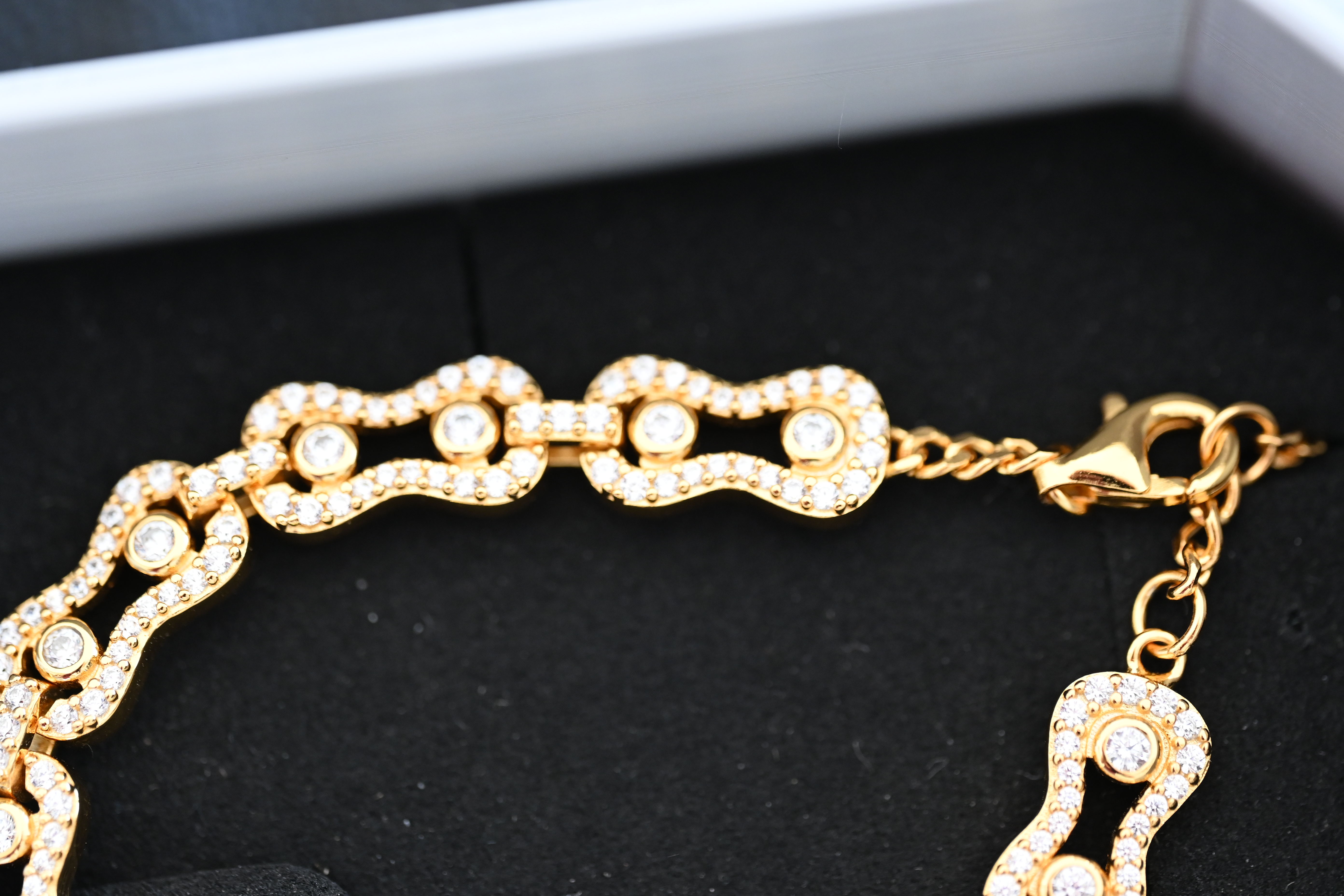 Exclusive Gold-Plated Sterling Silver Bracelet