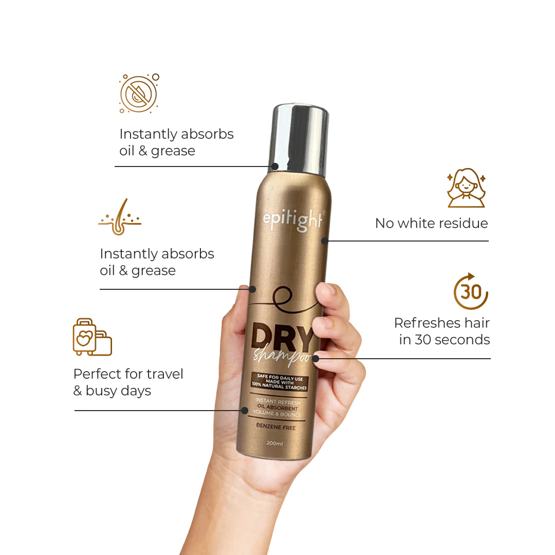 Epitight Dry Shampoo - 200 ML
