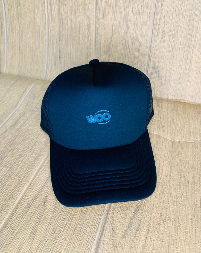 Woo Logo Black Cap