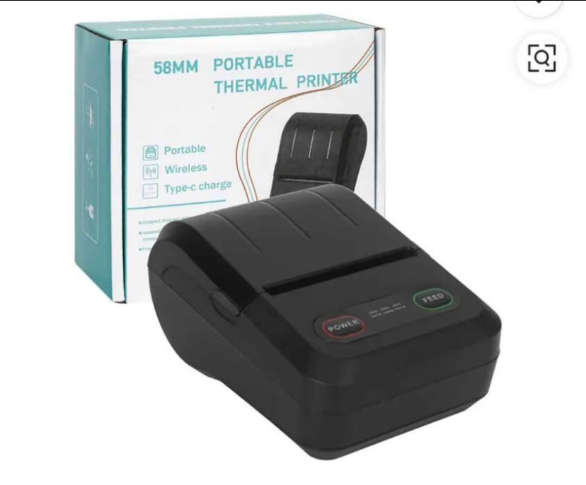 58mm Portable Thermal Printer