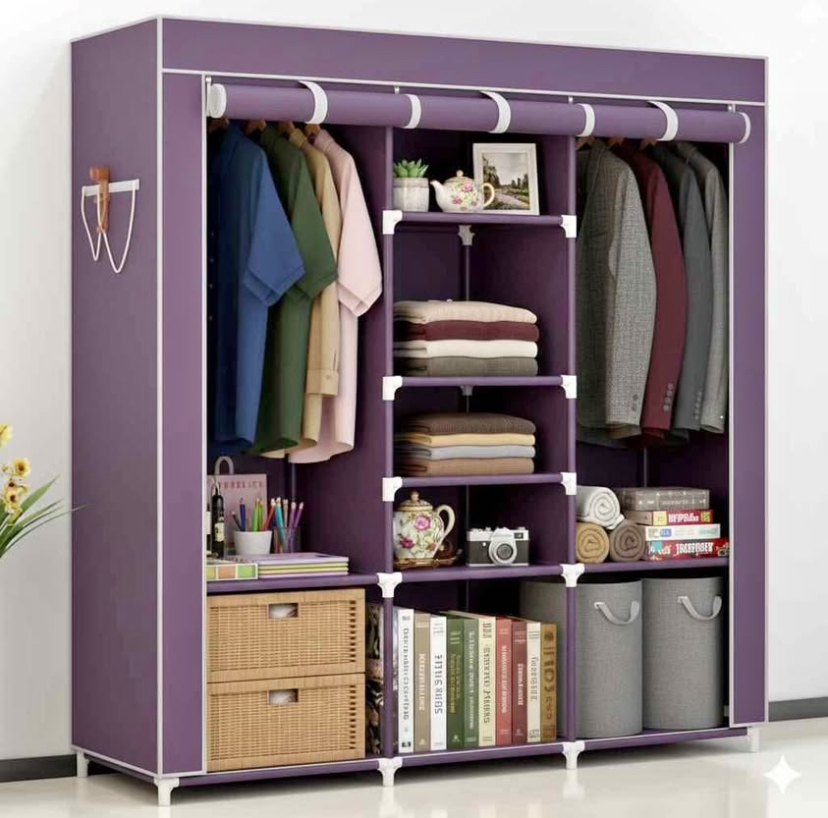 Portable 3pc Wardrobe