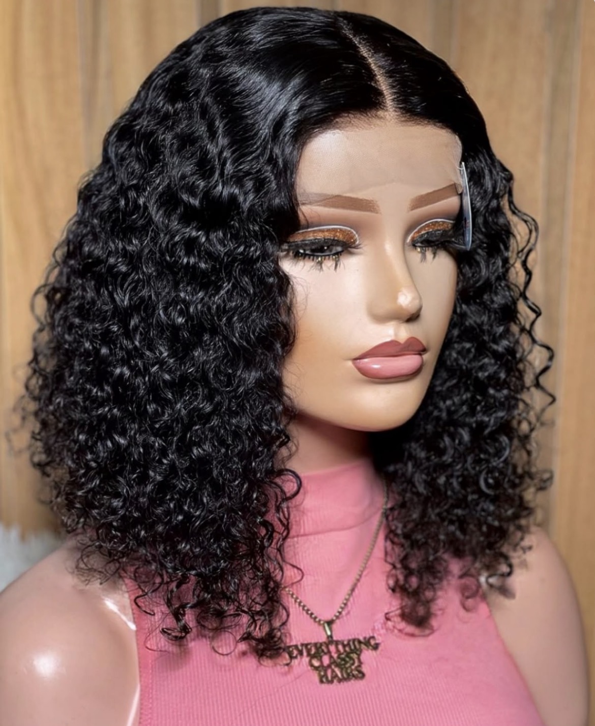 4x4 Water Wave closure (Bobo wig)