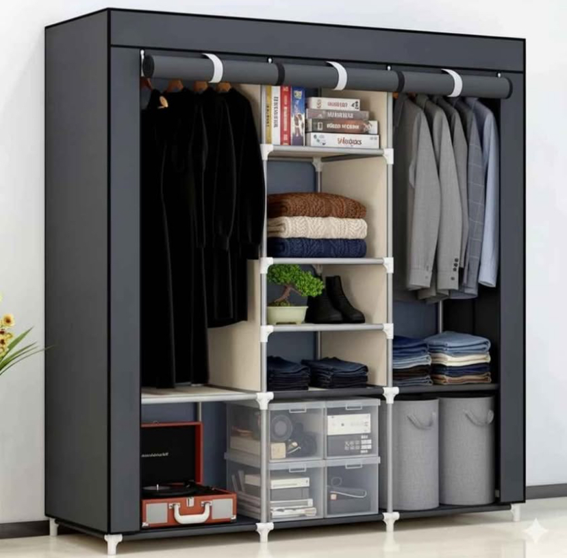Portable 3pc Wardrobe