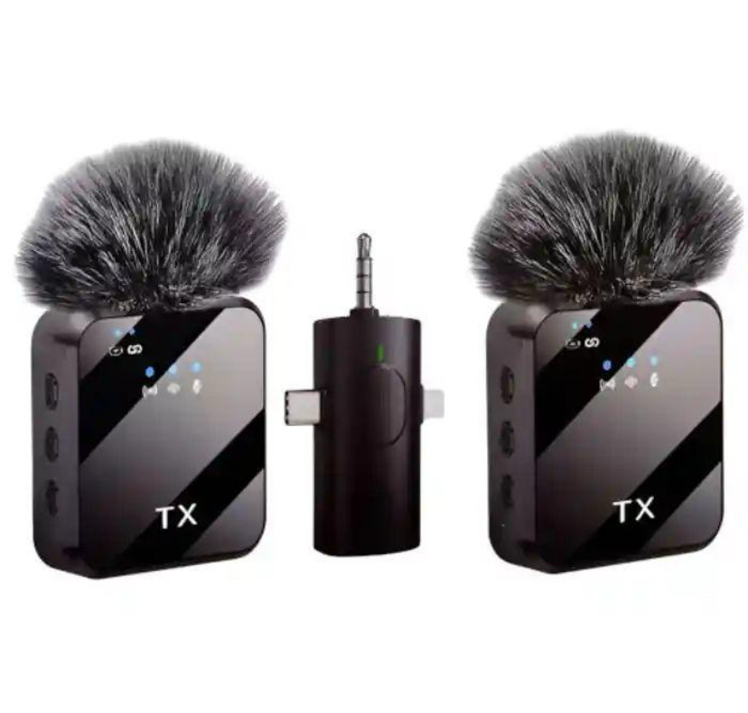 Wireless Lavalier Microphone Set