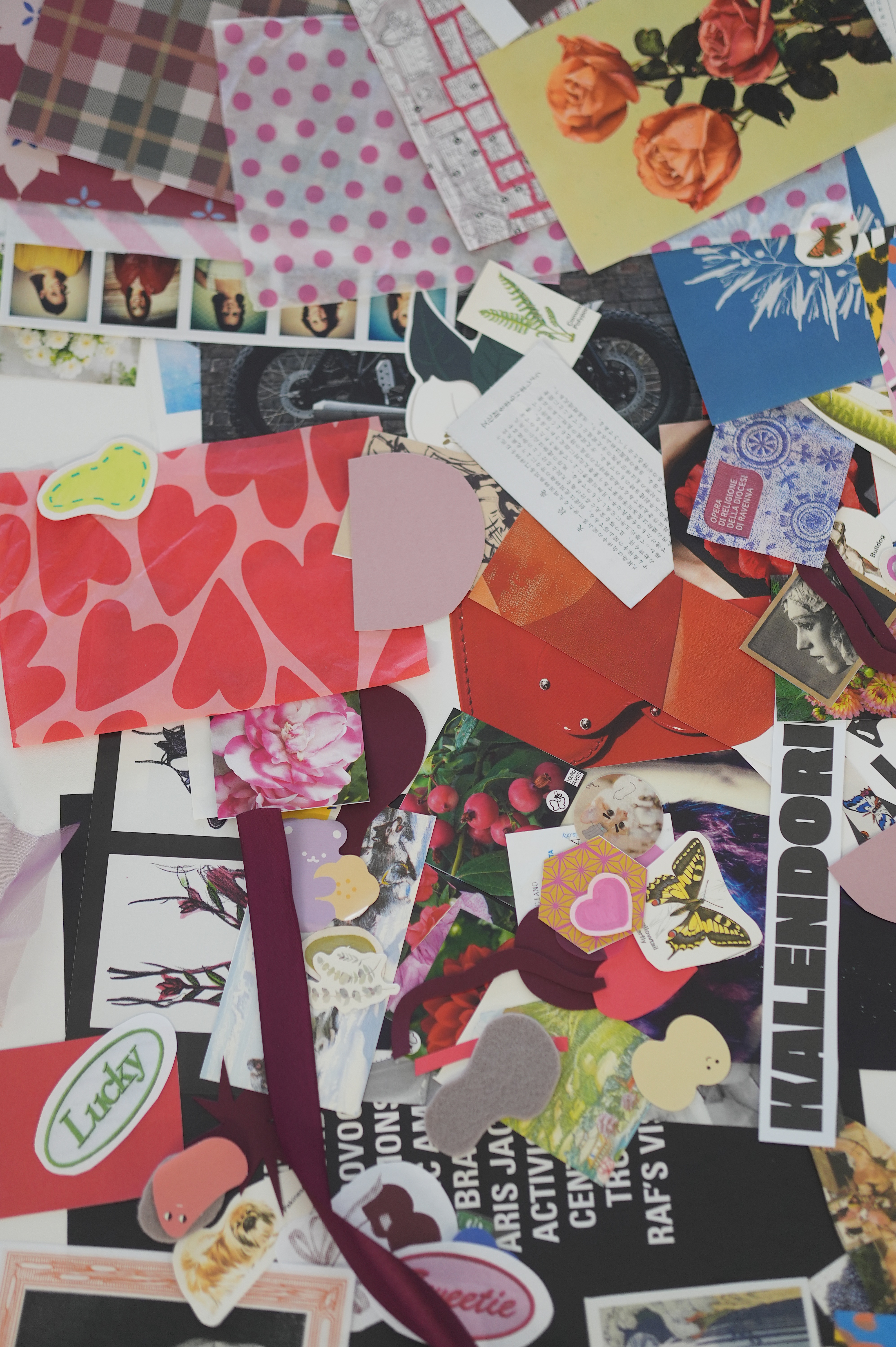 Koliažų rinkinys poroms