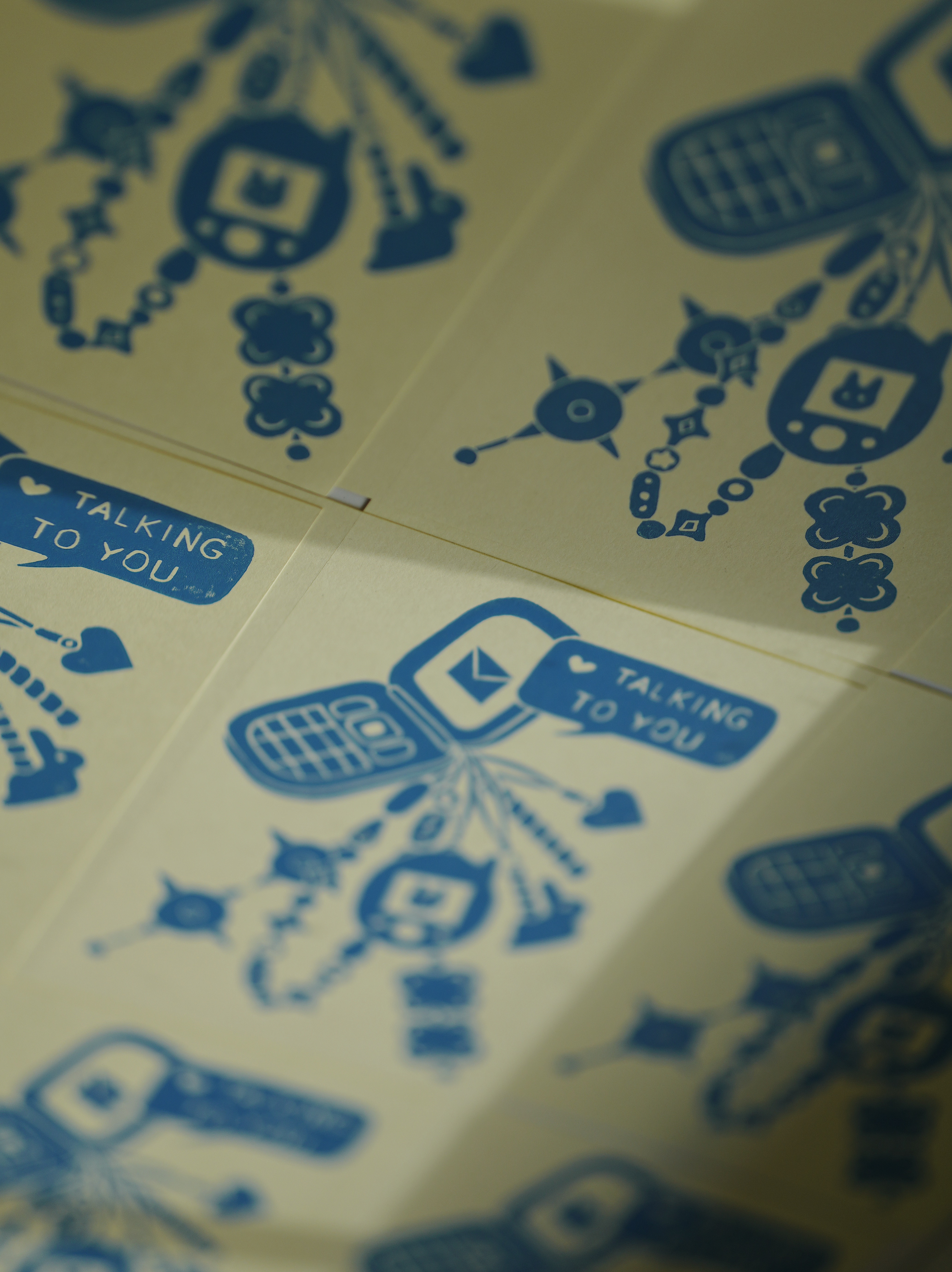 Rankų darbo atvirutė TAMAGOTCHI