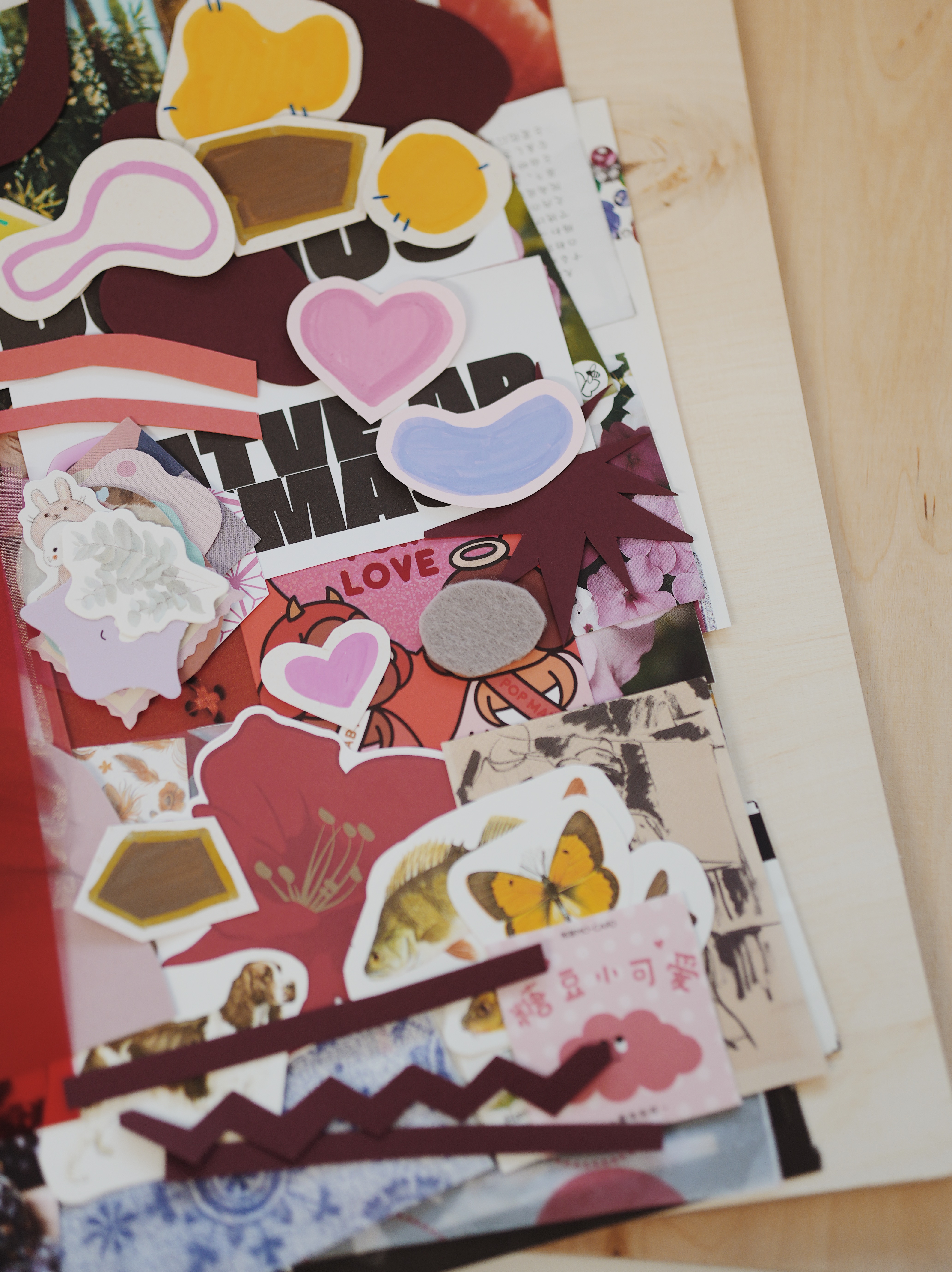 Koliažų rinkinys poroms