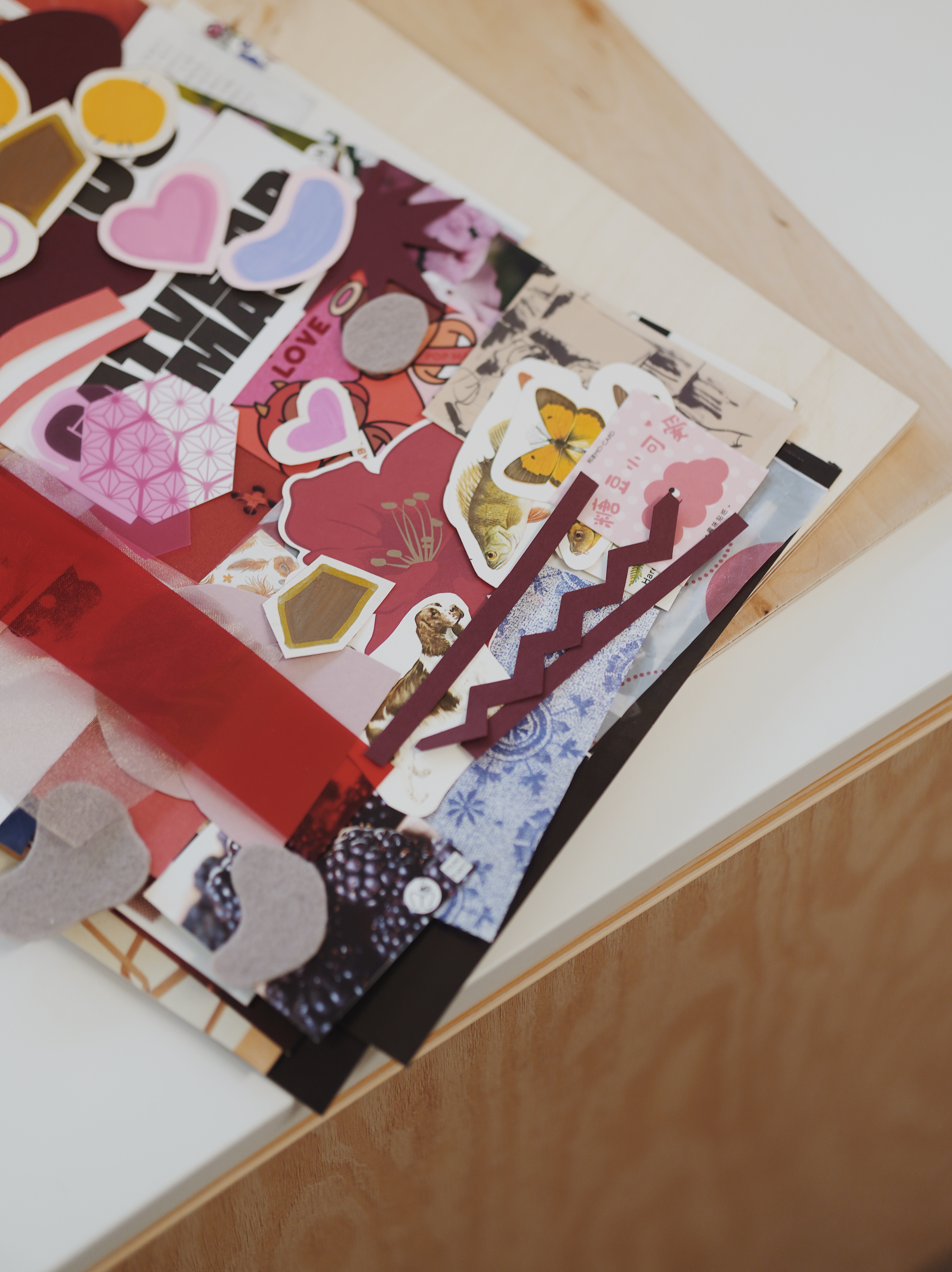 Koliažų rinkinys poroms