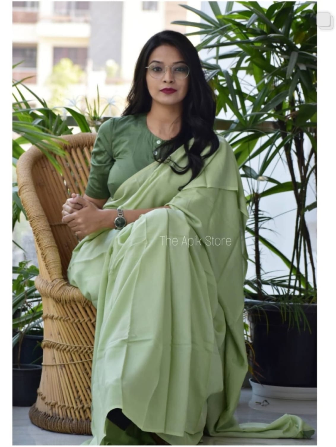 Premium Solid Mulmul Cotton Saree