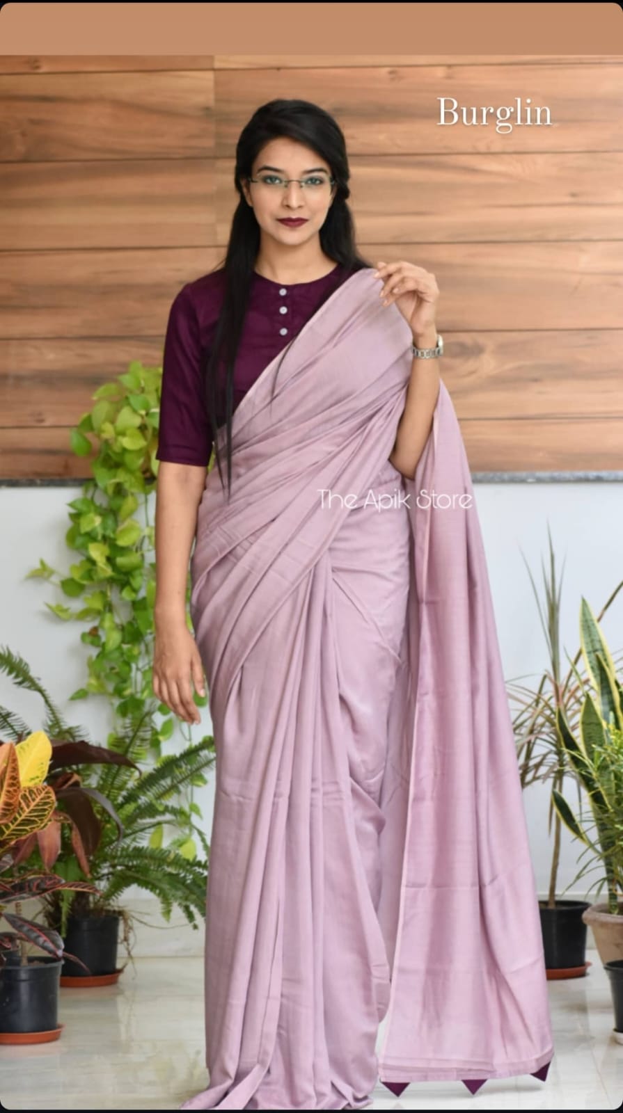 Premium Solid Mulmul Cotton Saree