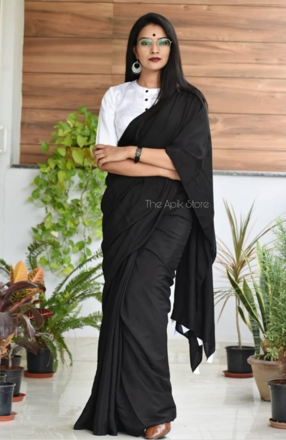 Premium Solid Mulmul Cotton Saree