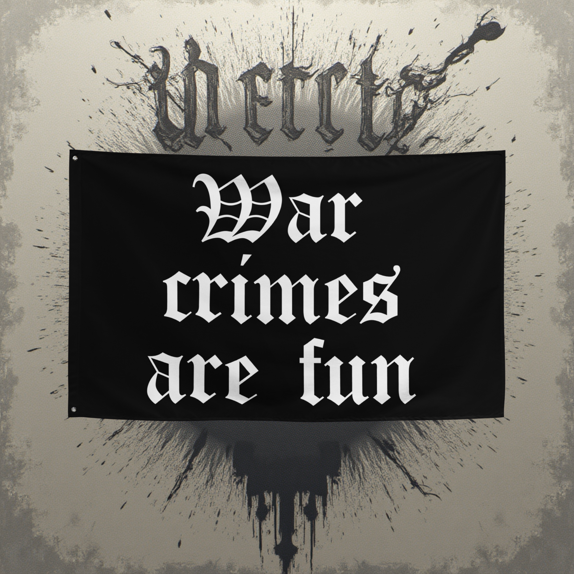 War Crimes Are Fun Morale Banner