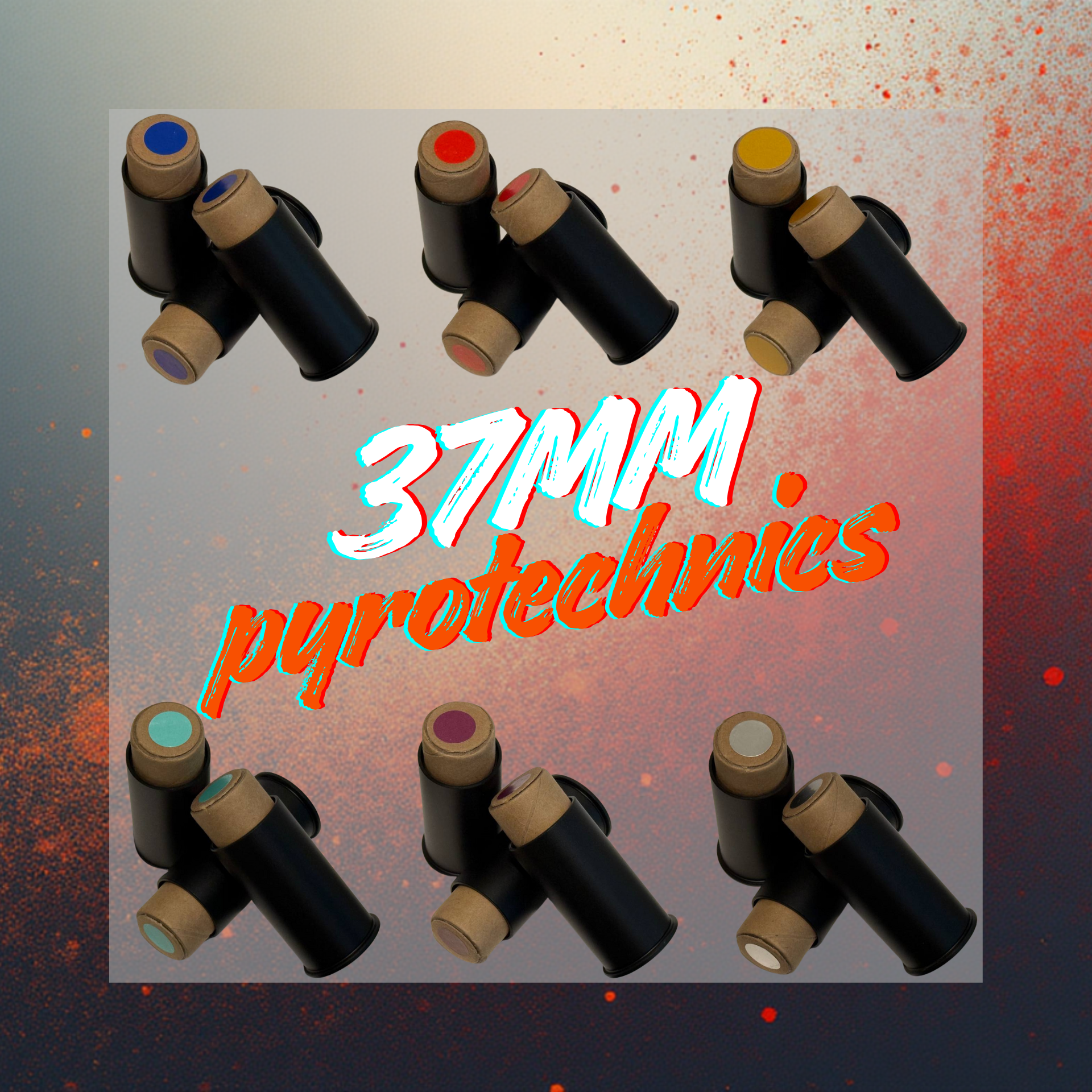 37mm Pyrotechnics Cartridges