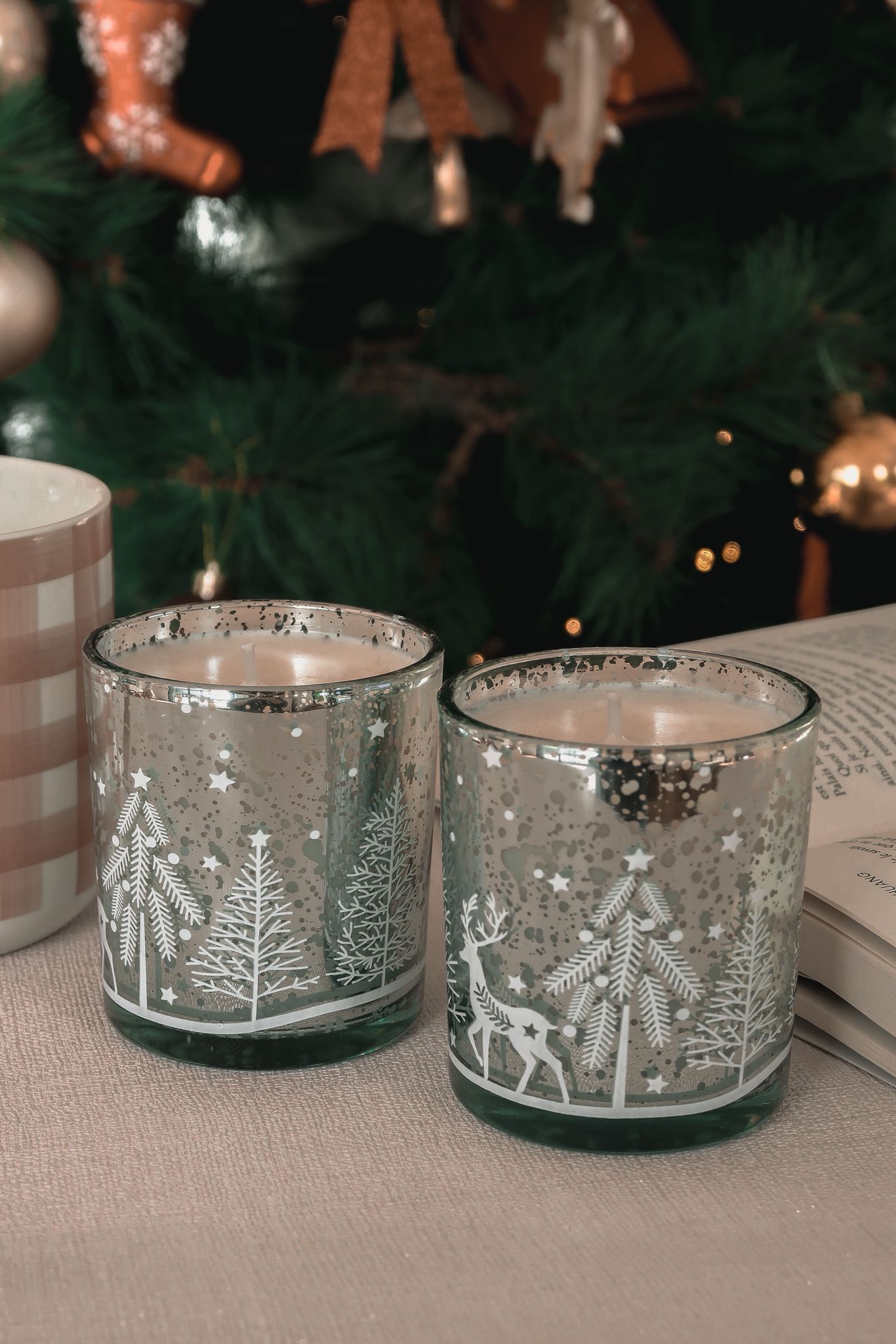 Bougies décoratives de Noël