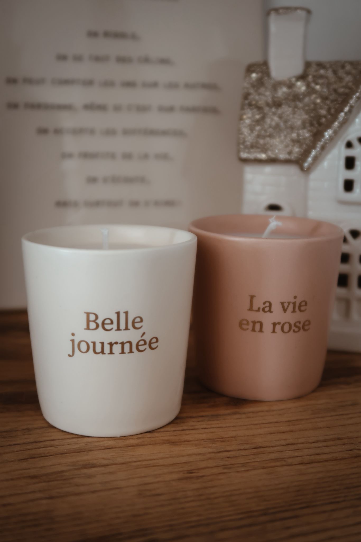 Bougies décoratives