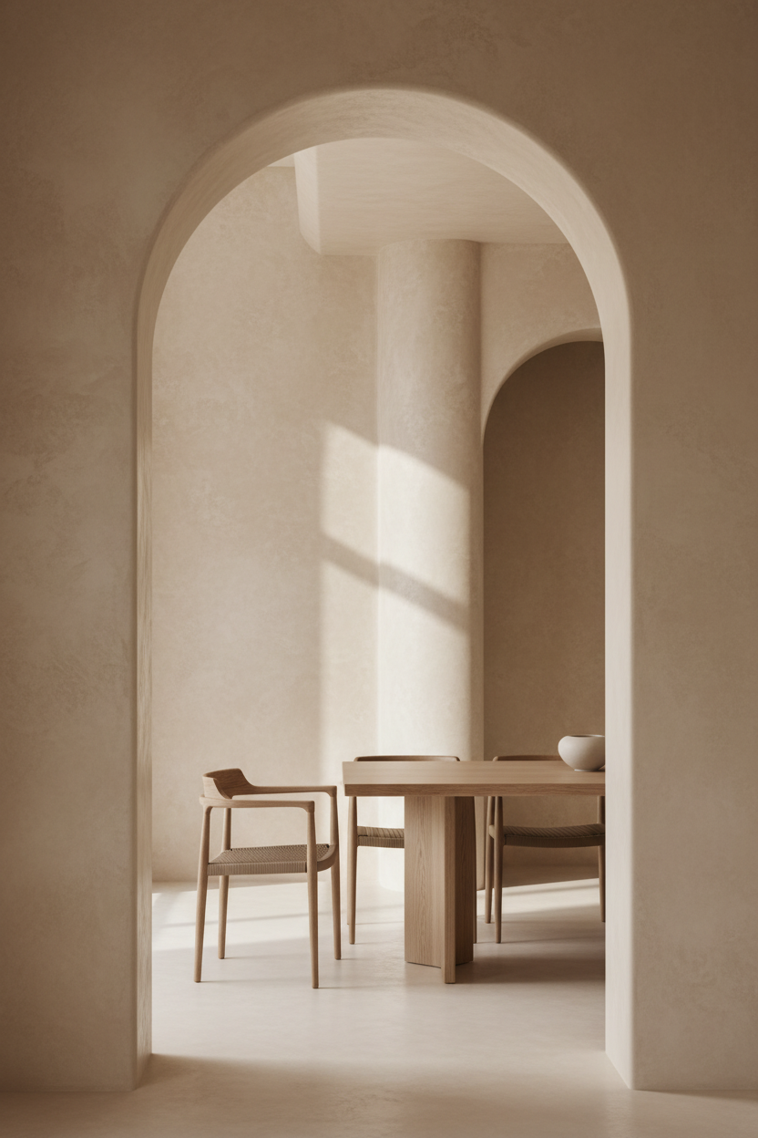 Modern Minimalist Dining Table