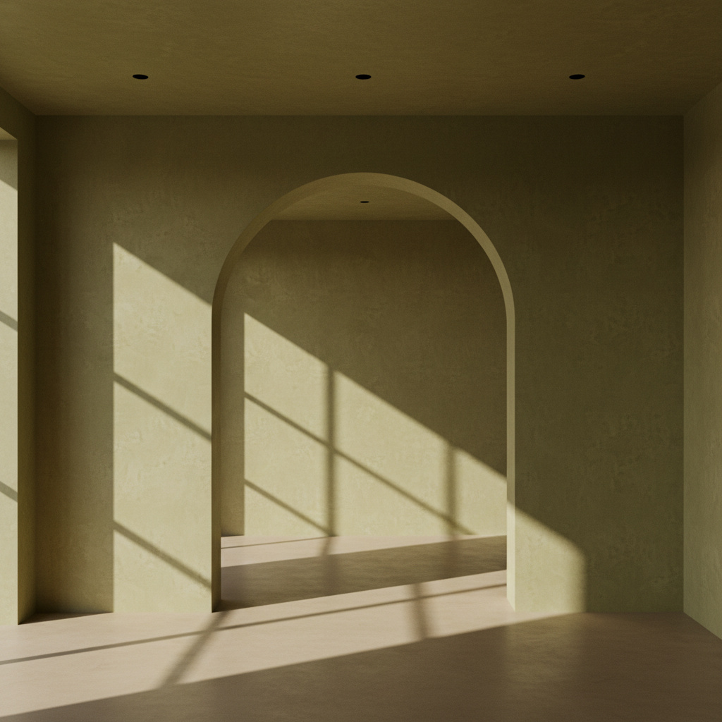 Modern Arched Doorway