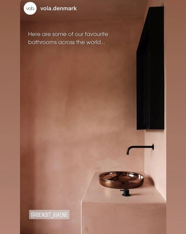 Modern Copper Bathroom Sink