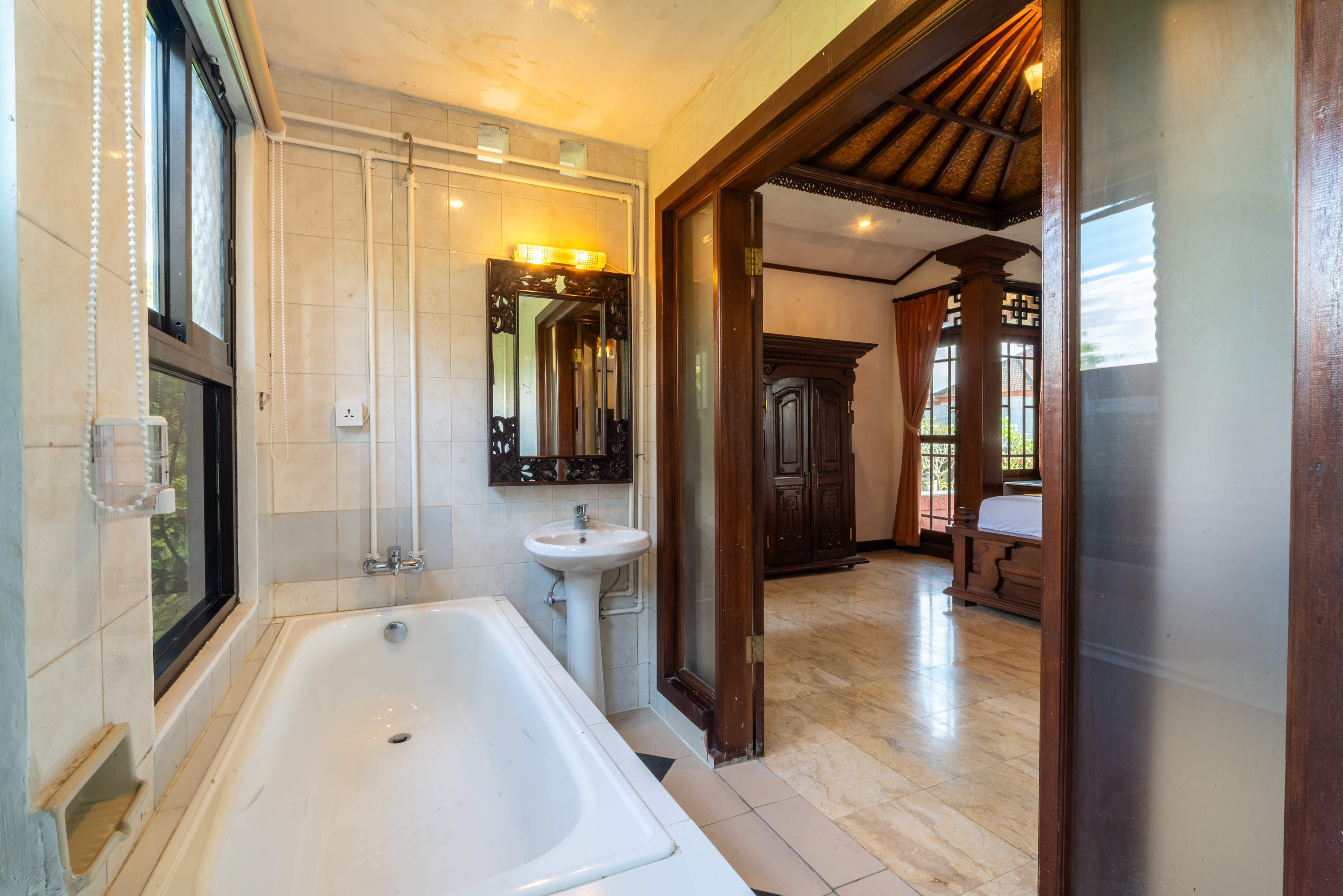 Garden Villa with Bathub