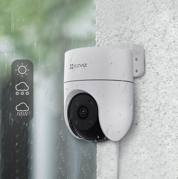  Caméra Wi-Fi 2K rotative avec IA – EZVIZ H8c 3MP