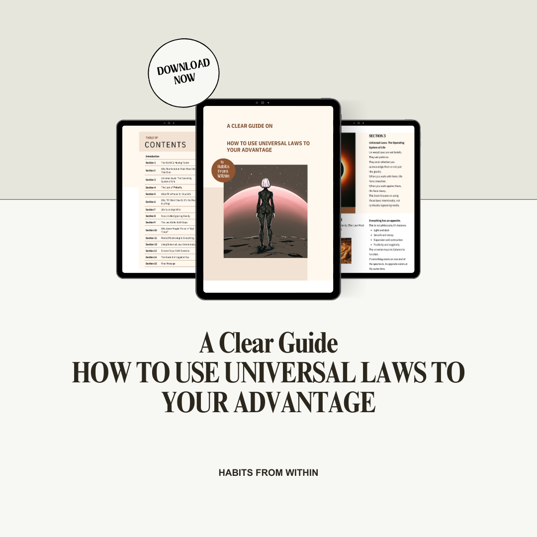 How To Use Universal  Laws To Your Advantage