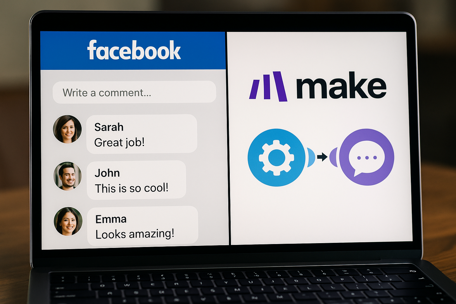 Automatiser les réponses aux commentaires Facebook