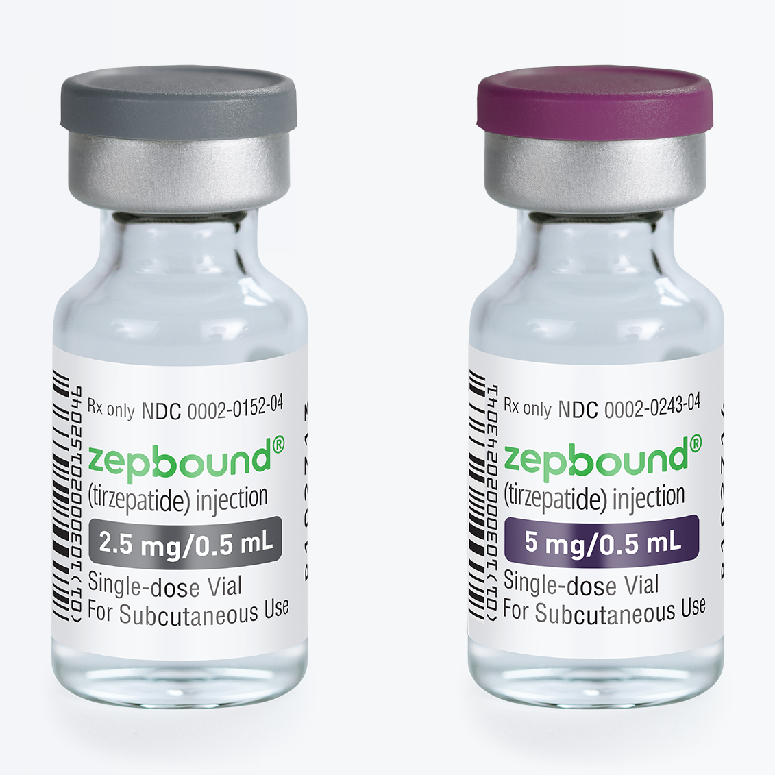 Zepbound (tirzepatide) injection 2.5 mg