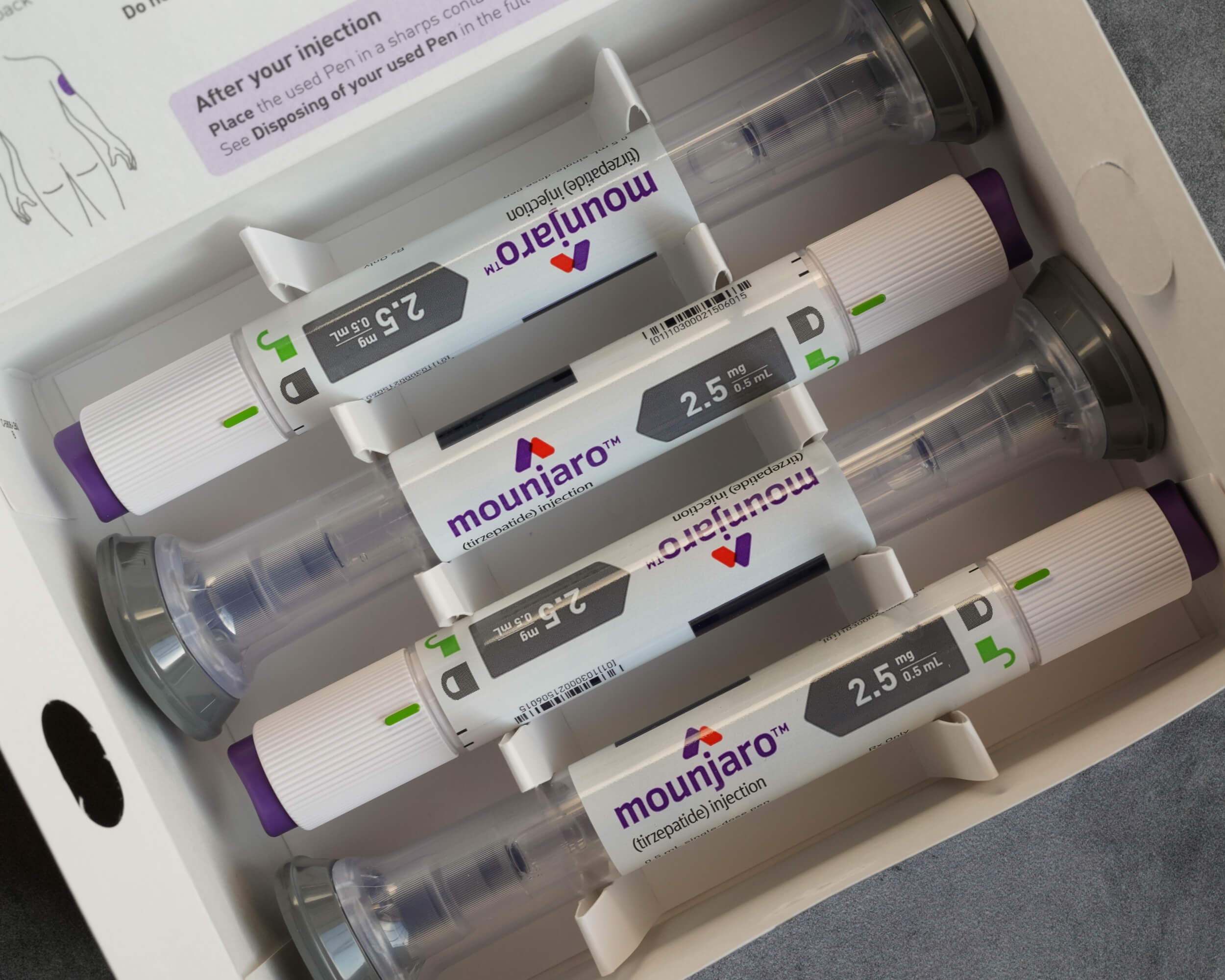 Mounjaro Injection Pens 2.5mg