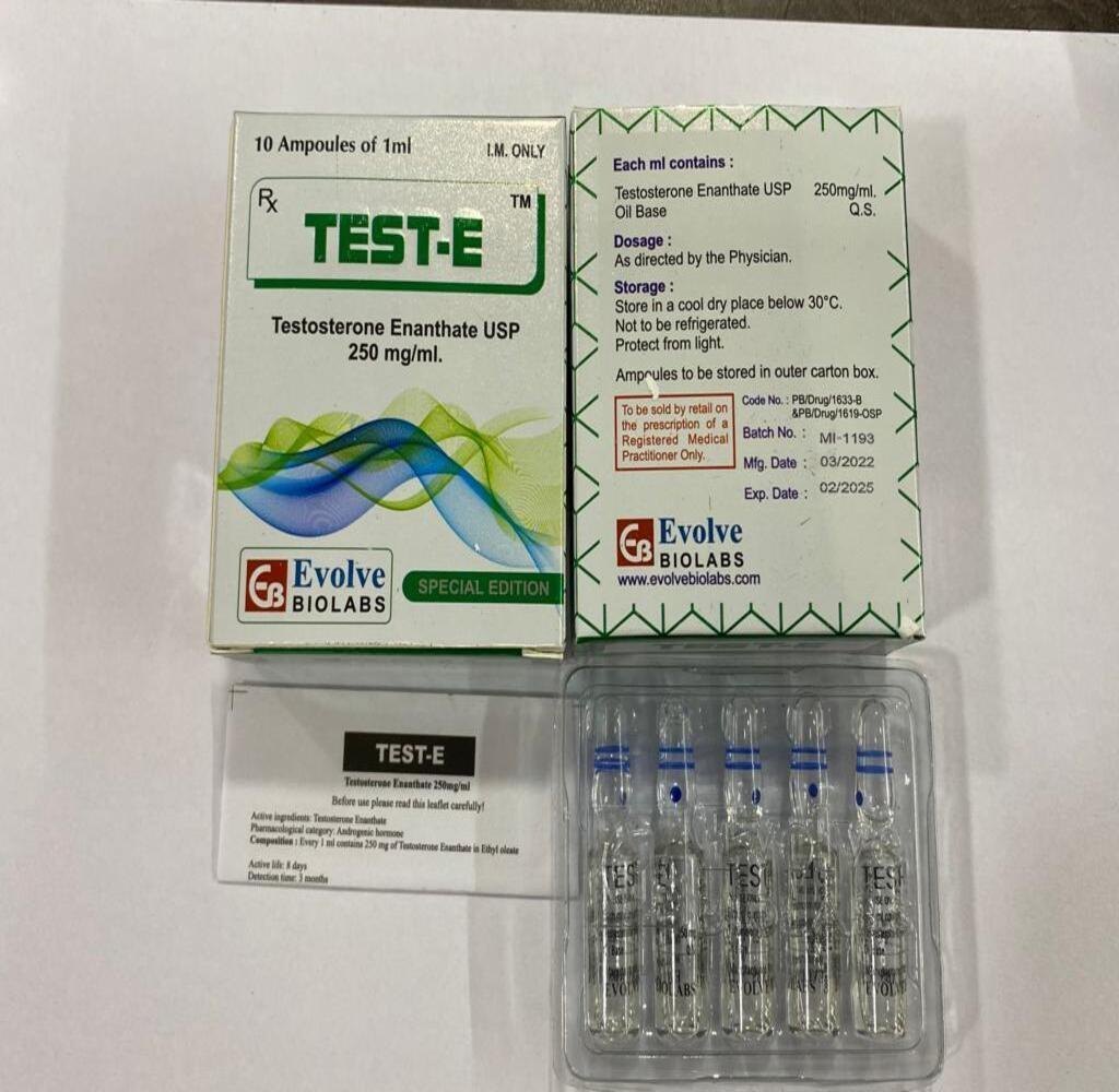 Testosterone Enanthate USP 250 mg/ml (TEST-E)
