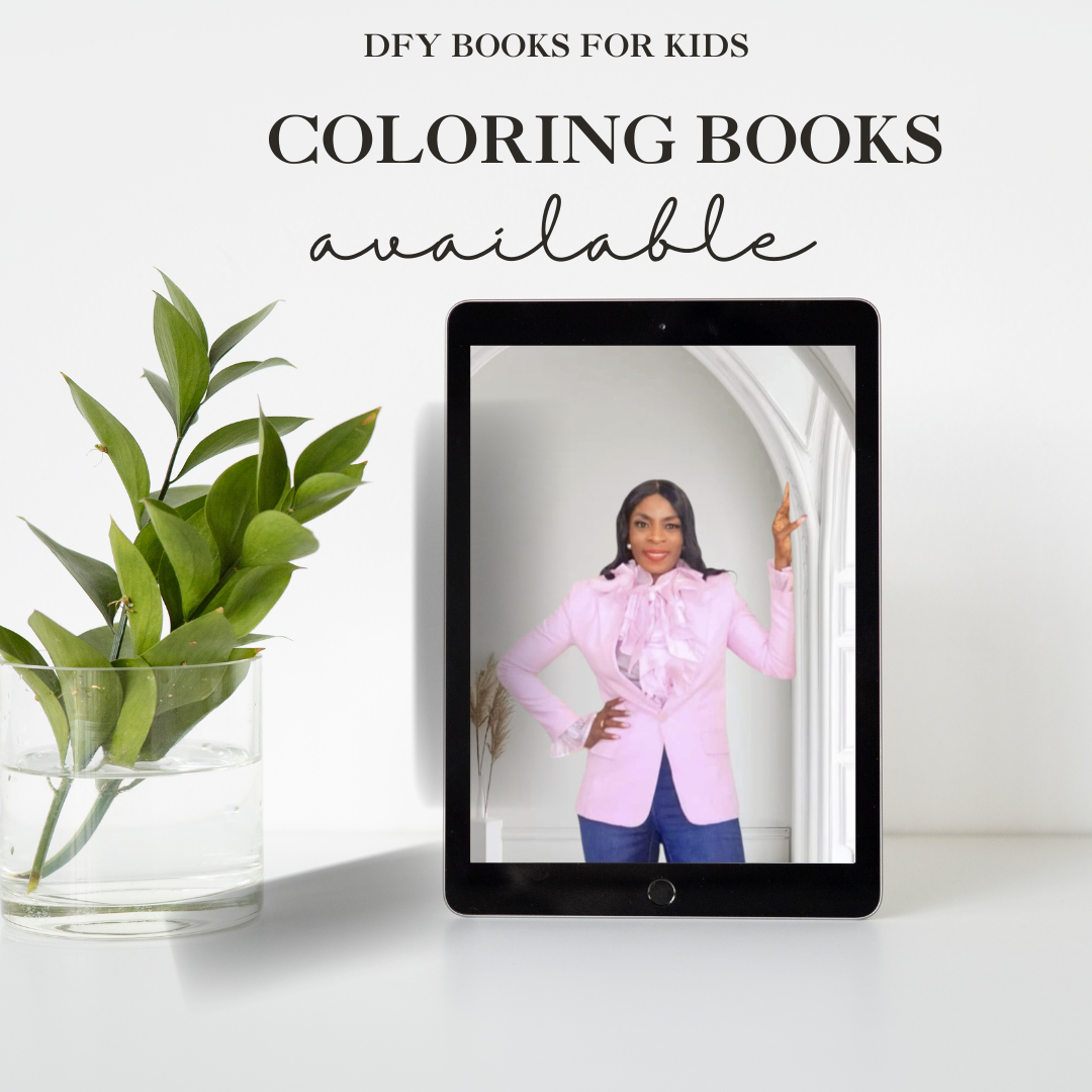 Done-For-You Coloring Books for Kids-Pack 3