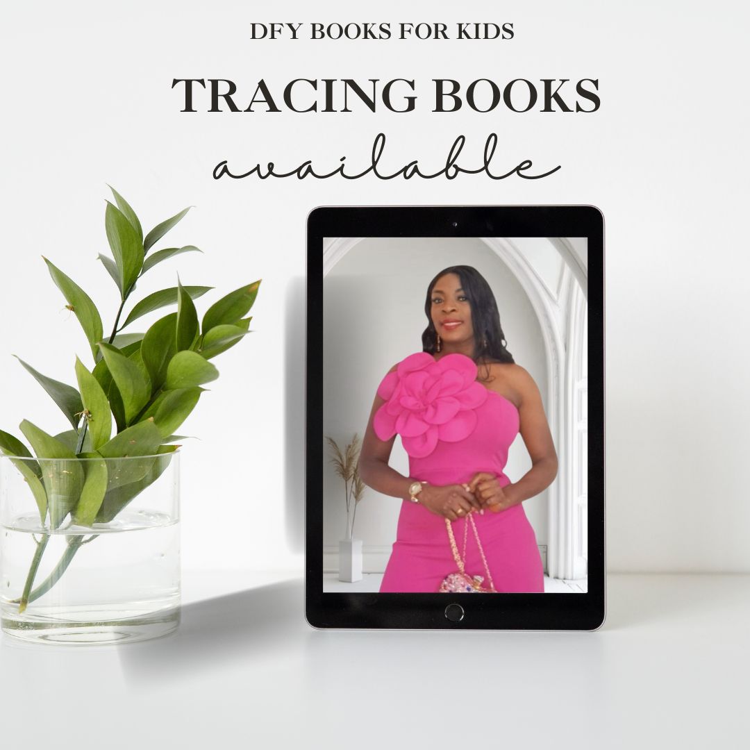 Done-For-You Tracing Books for Kids-Pack 2