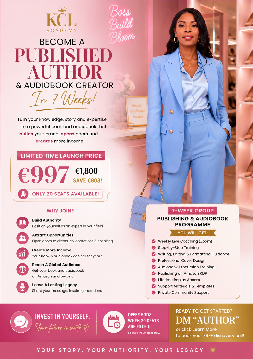 Become a Published Author in Just 7 Weeks