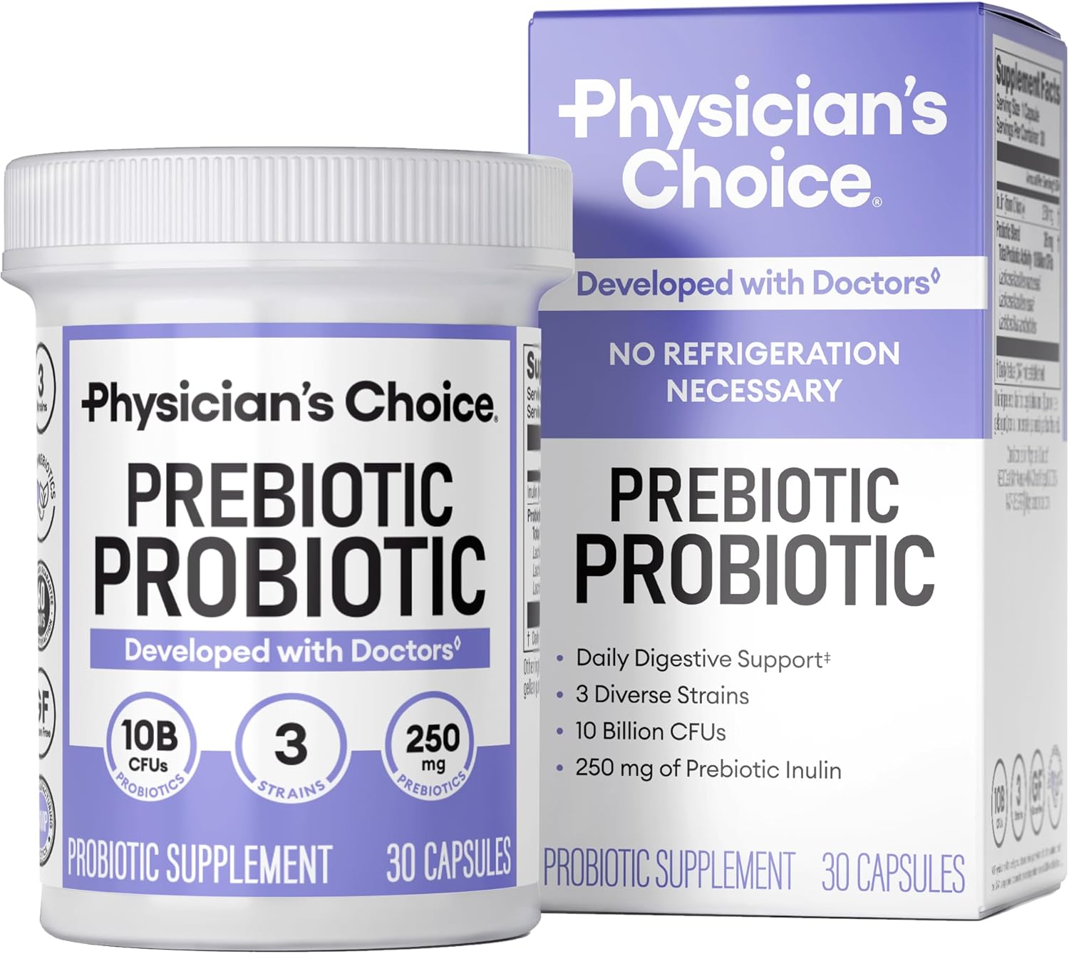 Prebiotic-Probiotic - Multi-Strain Probiotics & Synergistic Prebiotics