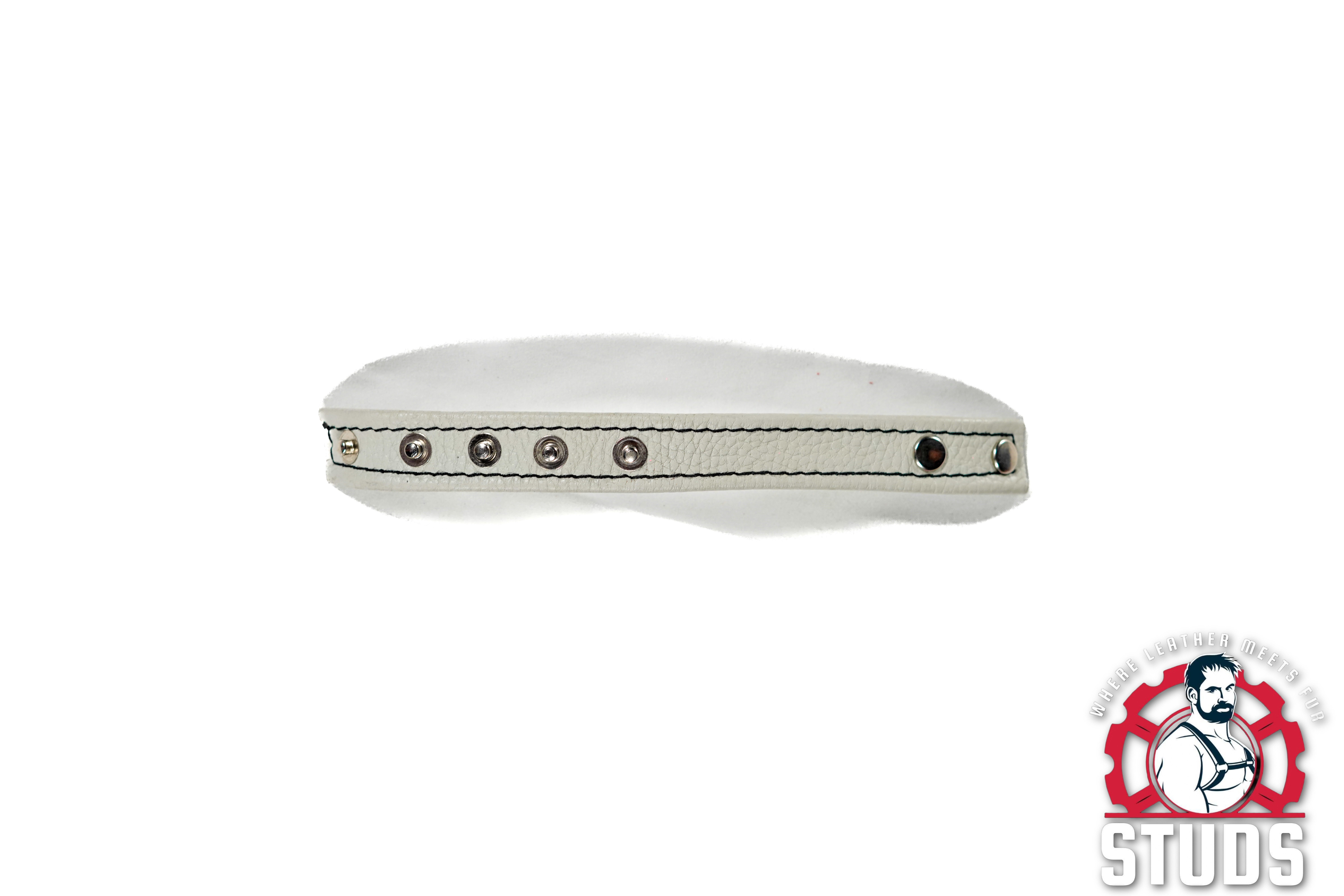 Studded Leather Cock Ring