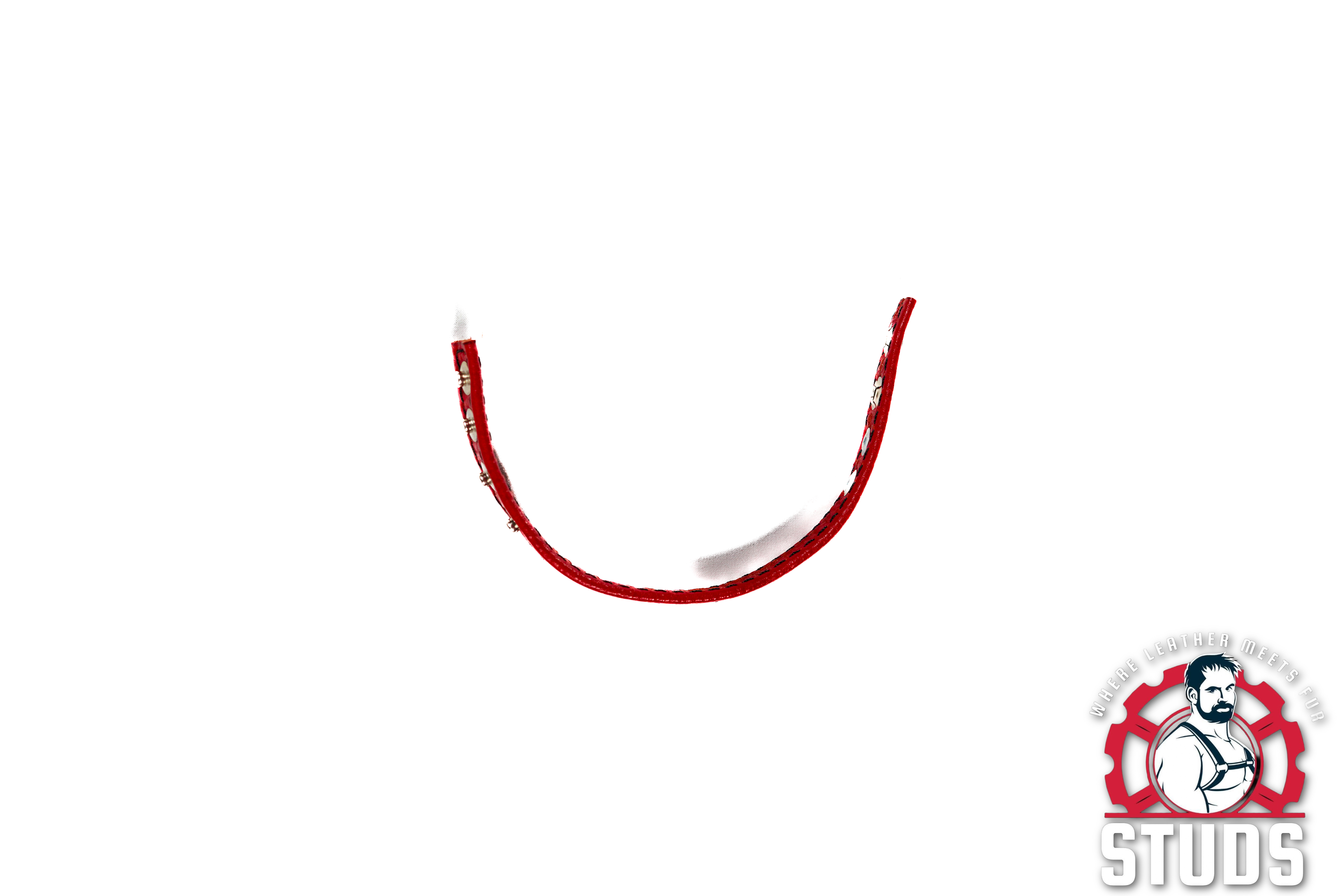 Studded Leather Cock Ring