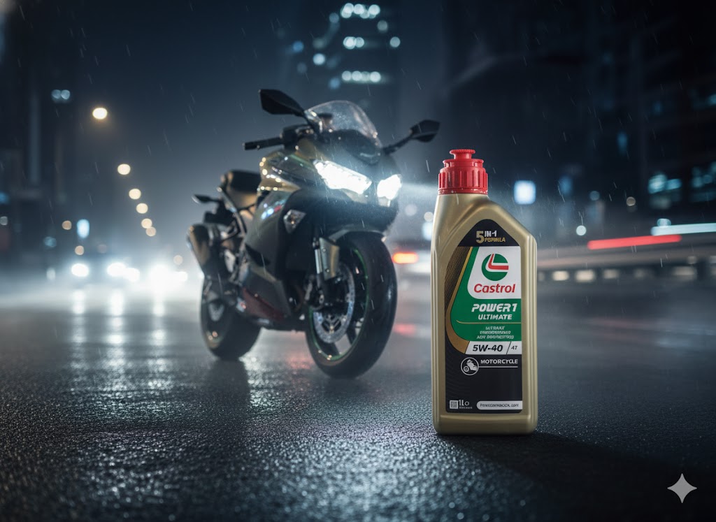 POWER1 Ultimate 5W- 40 , Pour motos