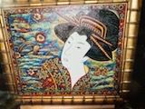 Japanese Geisha Mosaic Artwork