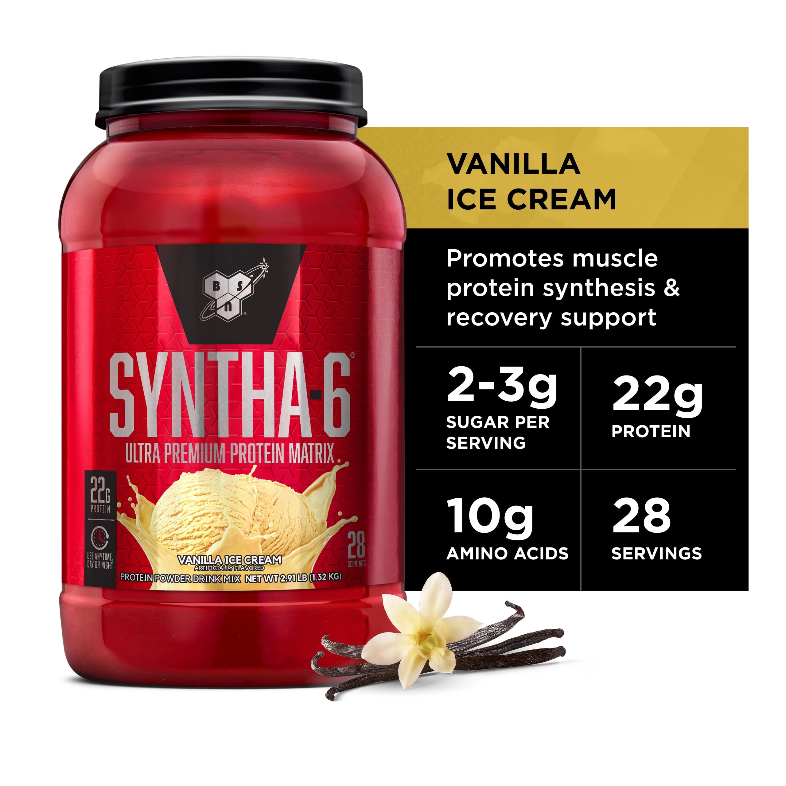 Proteína Syntha-6 Ulta Premium Sabor Vainilla Ice Cream