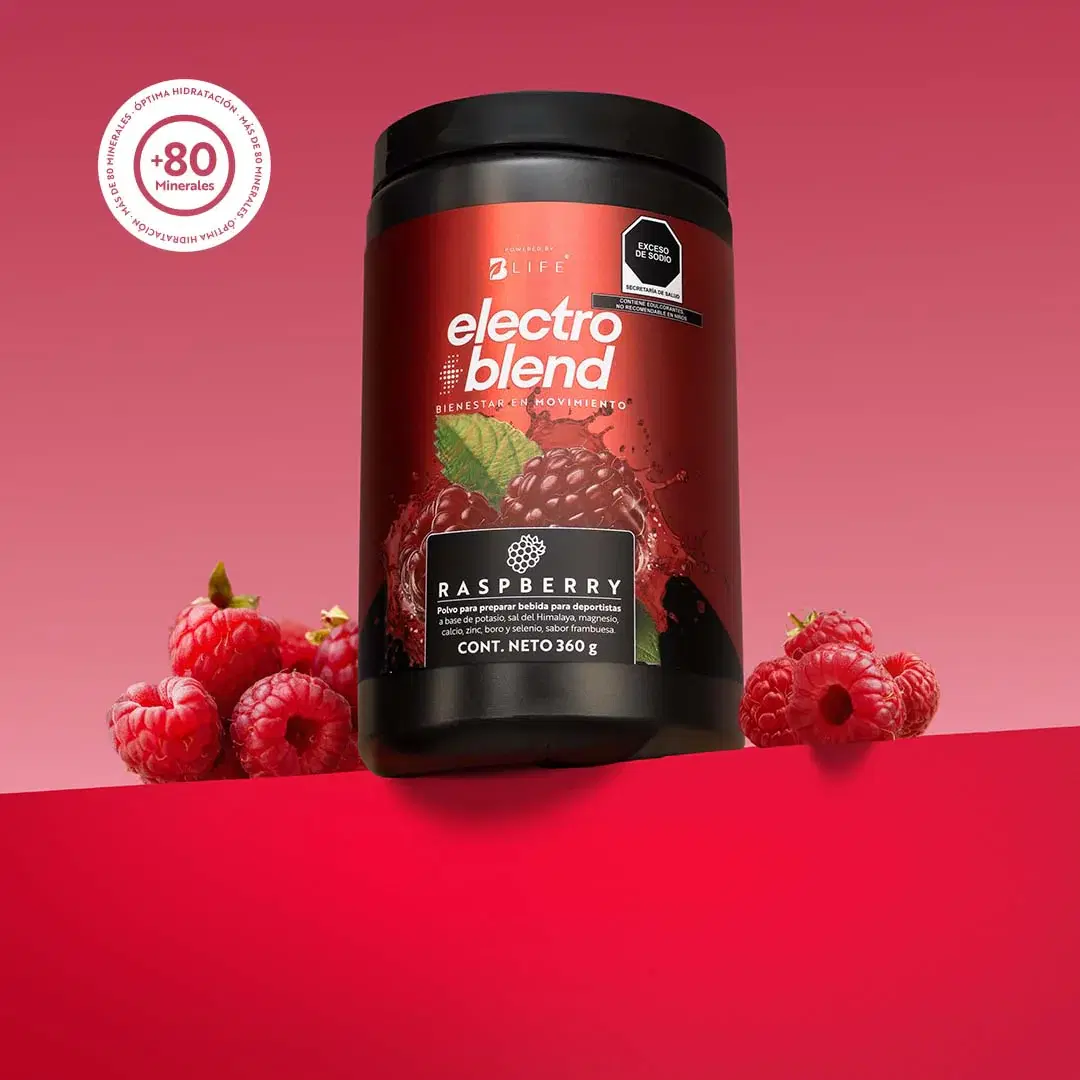 Electroblend Raspberry | Bebida Hidratante  360g. (60 servicios)